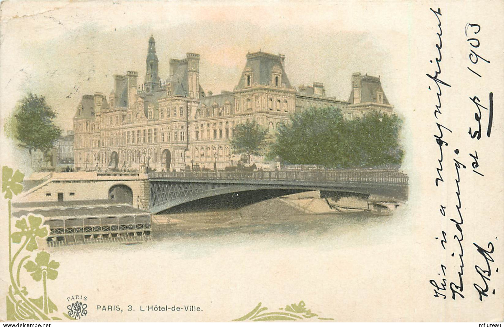 75* PARIS (1)   Hotel De Ville    RL27,0056 - District 01