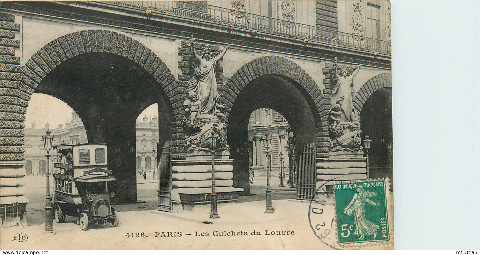75* PARIS (1)    Les Guichets Du Louvre   RL27,0044 - District 01