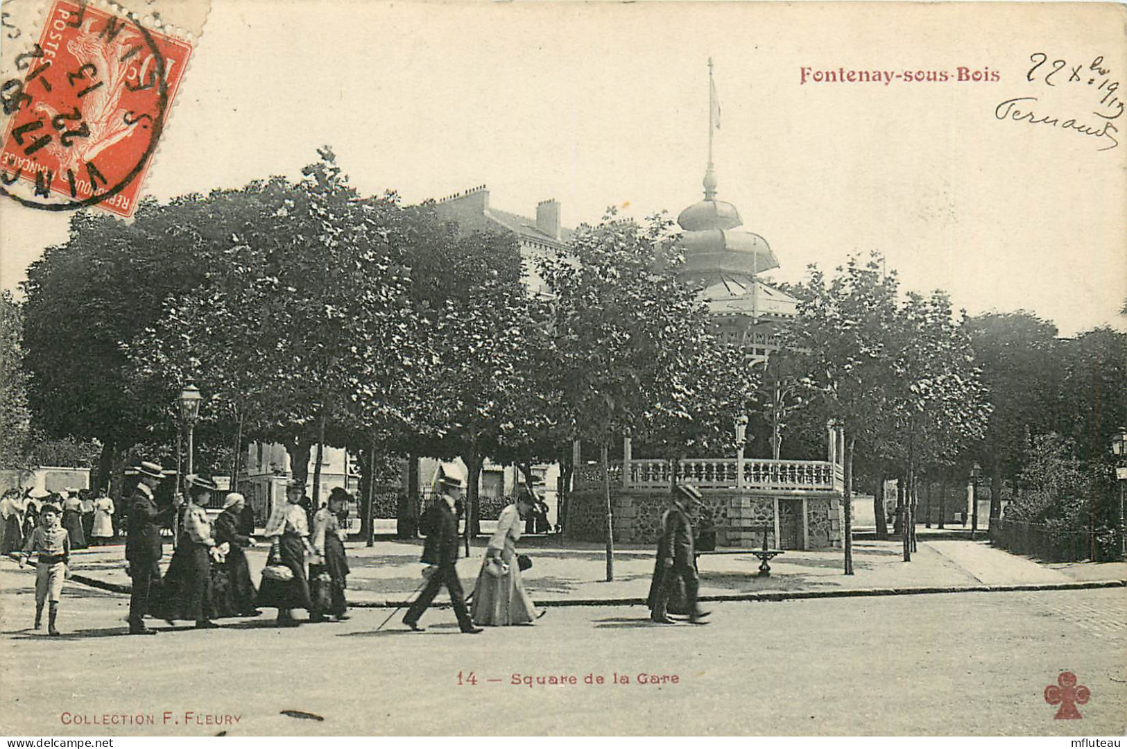 94* FONTENAY S/BOIS  Square De La Gare     RL13.1407 - Fontenay Sous Bois