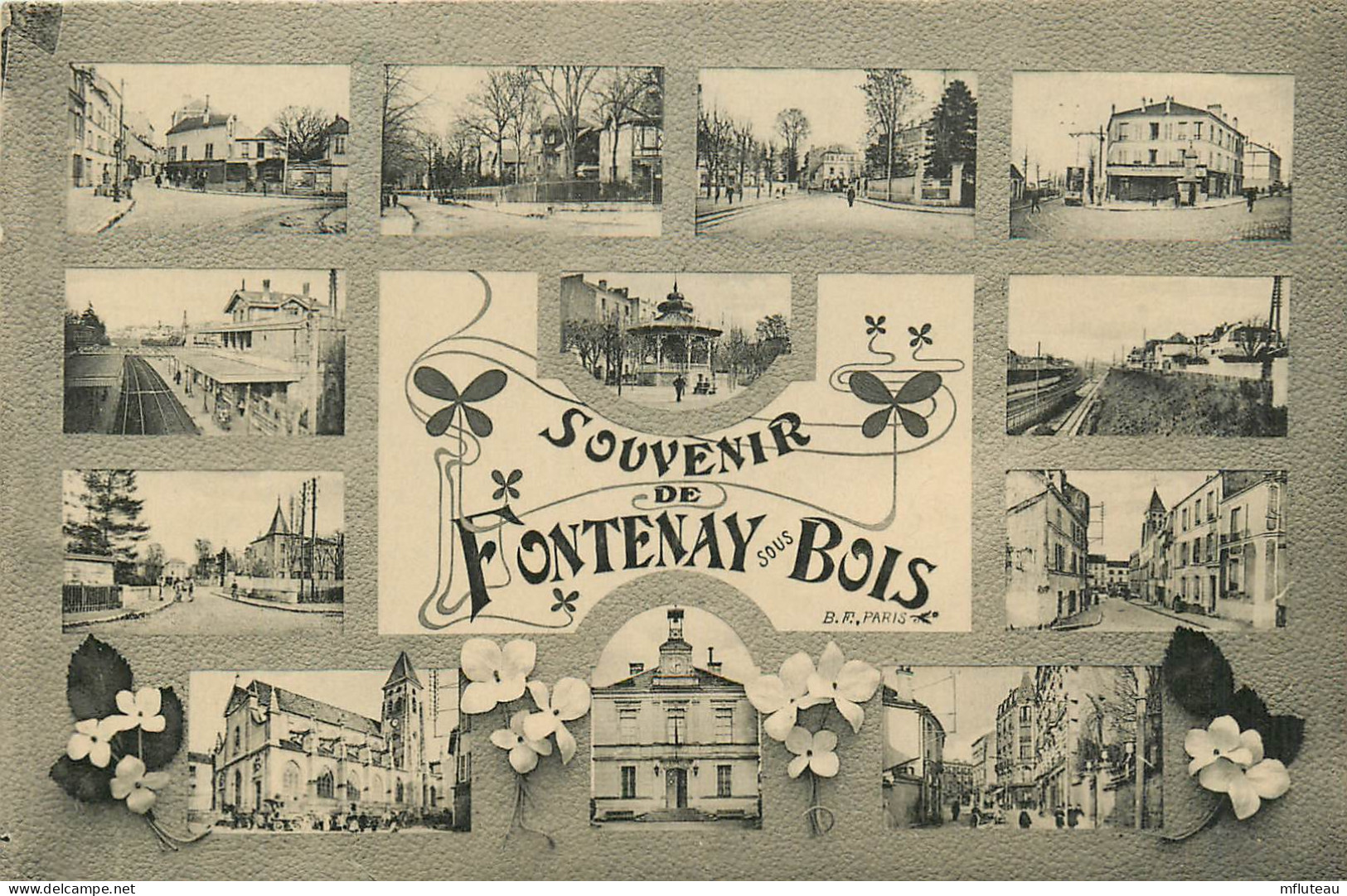 94* FONTENAY S/BOIS   Souvenir  - Multivues  RL13.1404 - Fontenay Sous Bois