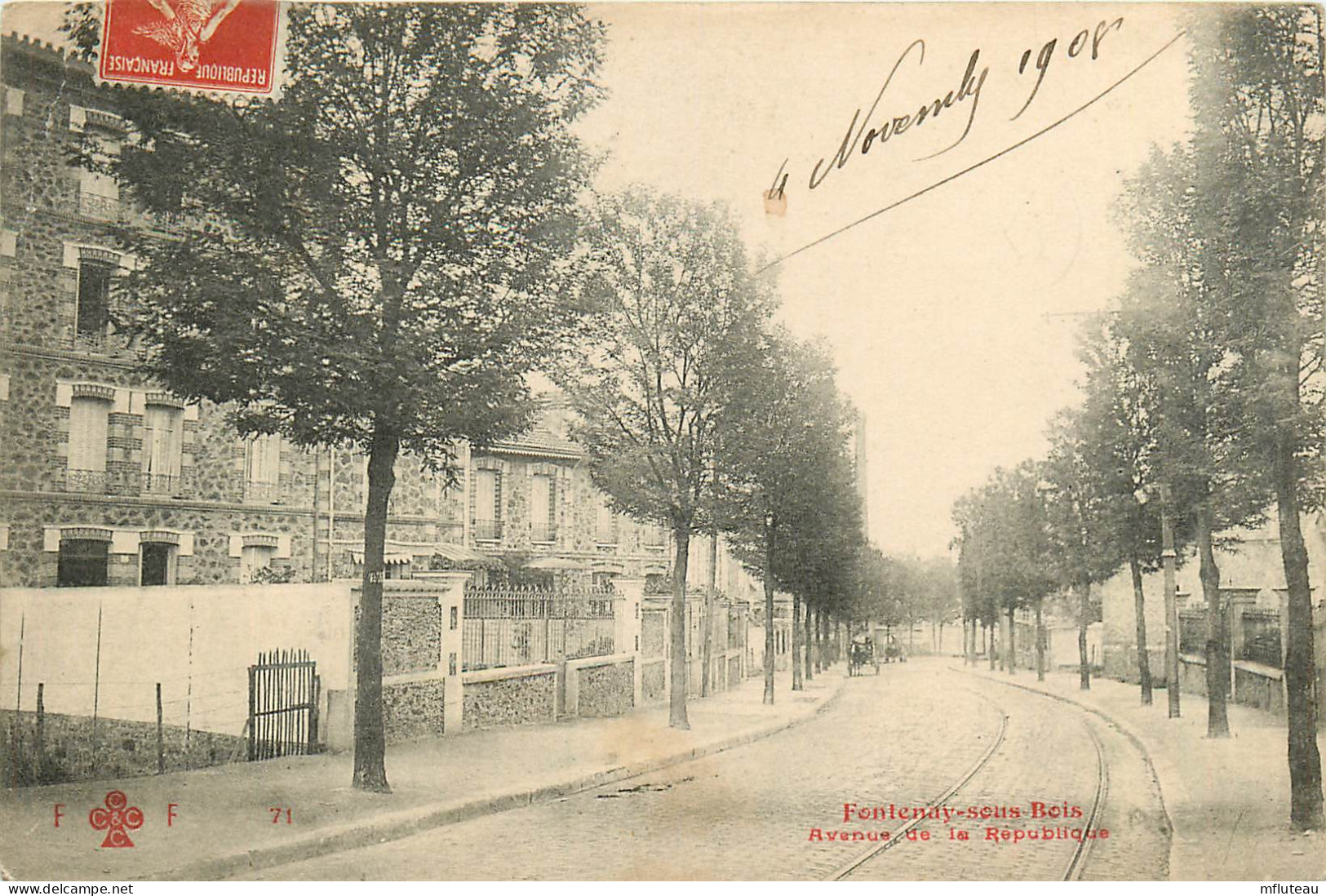 94* FONTENAY S/BOIS    Av De La Republique RL13.1396 - Fontenay Sous Bois