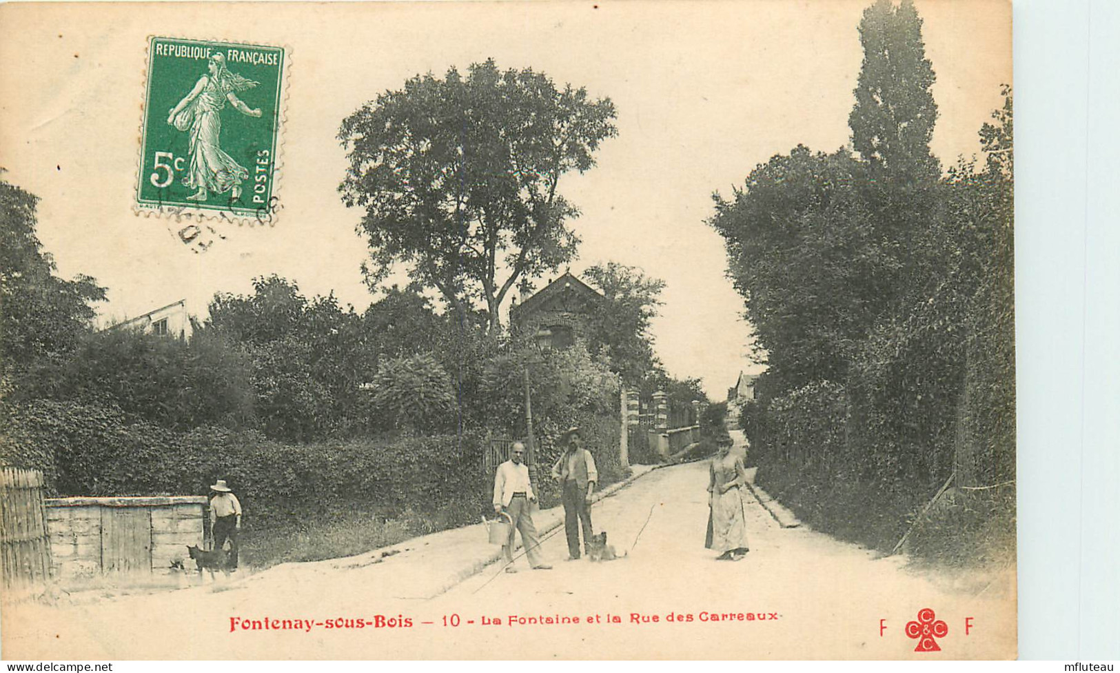 94* FONTENAY S/BOIS  Fontaine  Rue De Carreaux    RL13.1395 - Fontenay Sous Bois