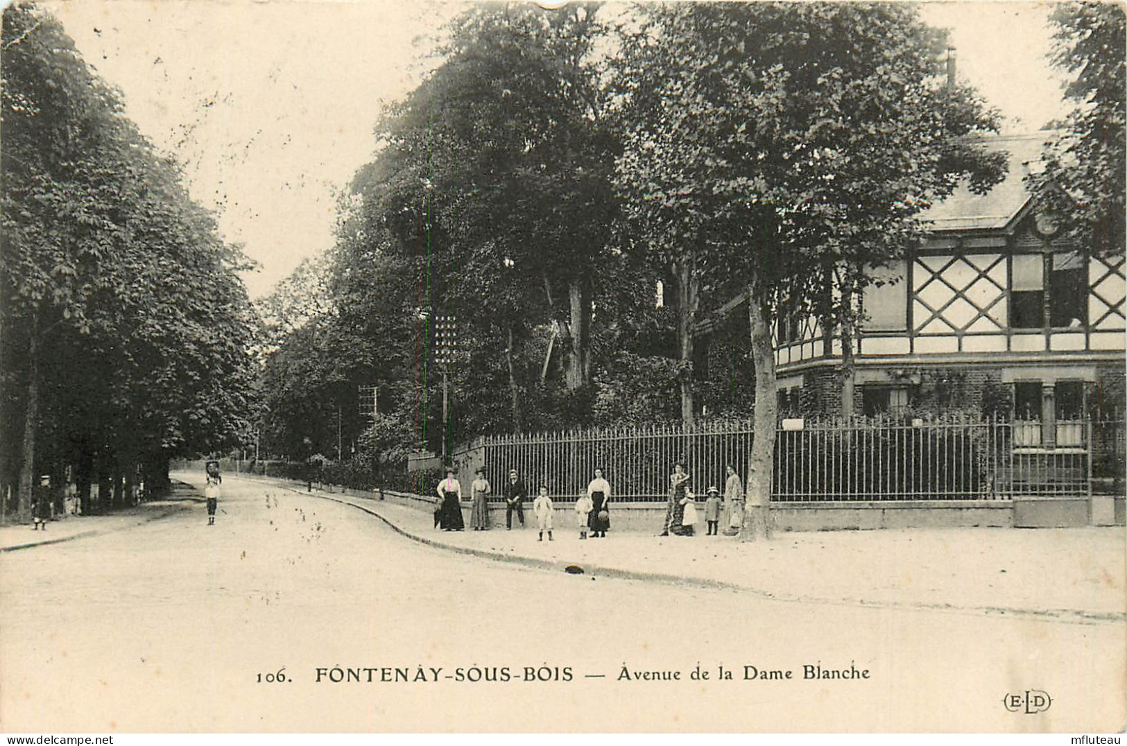 94* FONTENAY S/BOIS   Av De La Dame Blanche   RL13.1384 - Fontenay Sous Bois