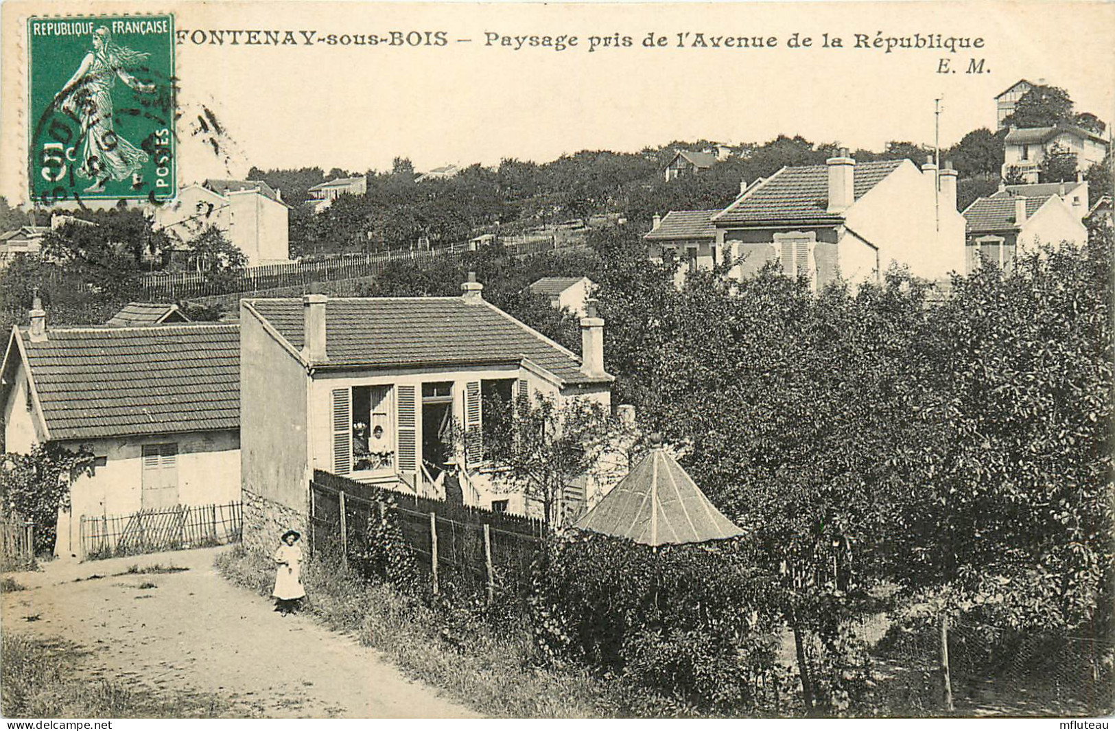 94* FONTENAY S/BOIS  Paysage Pris De L Av De La Republique    RL13.1386 - Fontenay Sous Bois