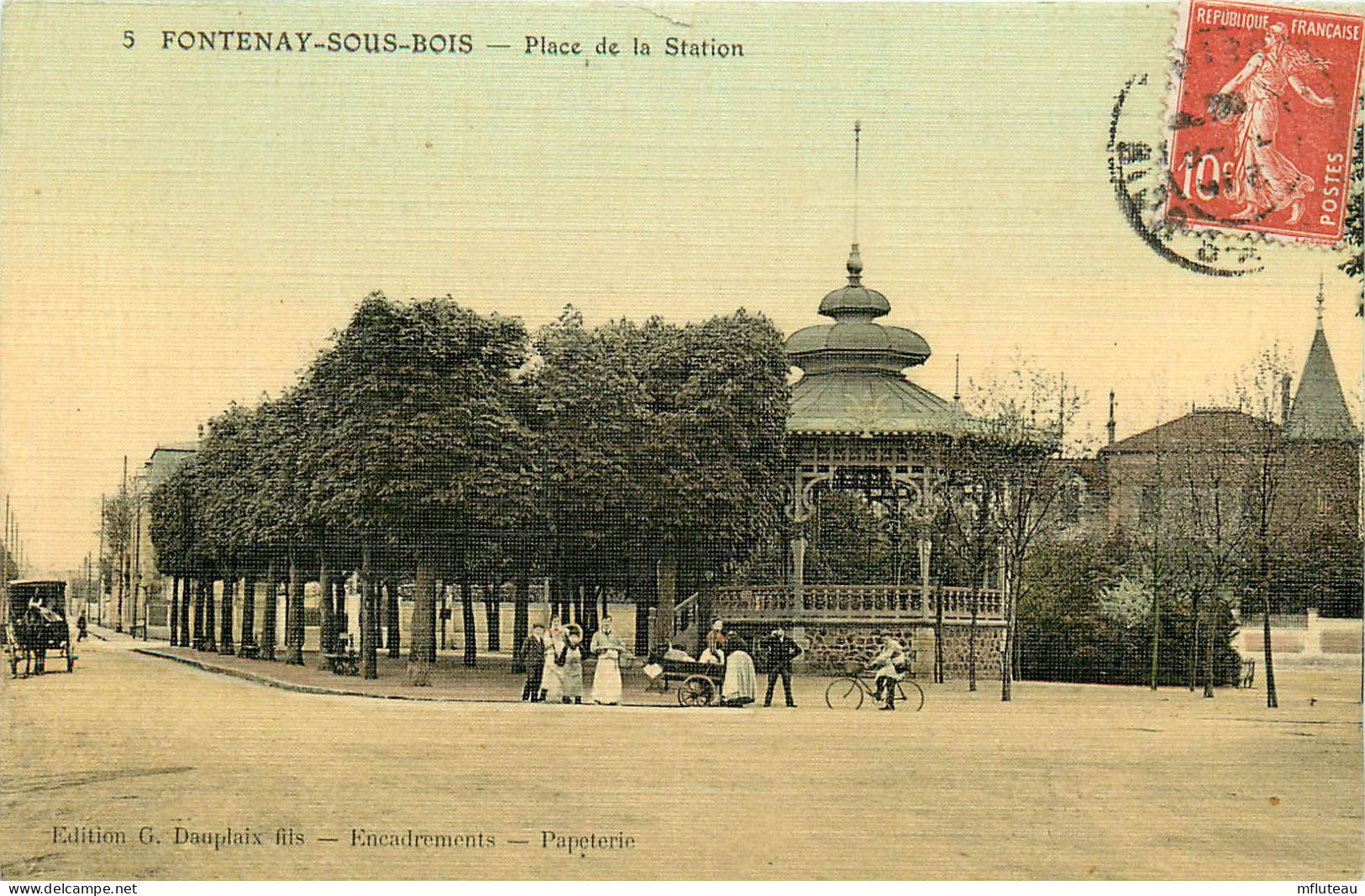 94* FONTENAY S/BOIS    Place De La Station  RL13.1381 - Fontenay Sous Bois