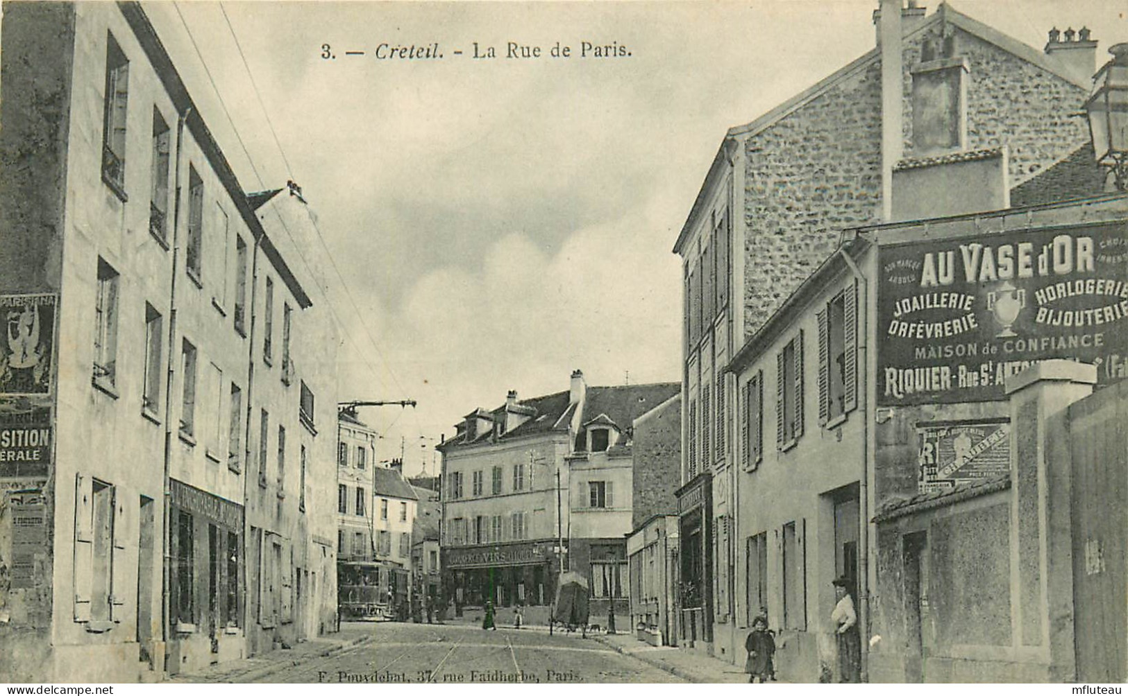 94* CRETEIL   La Rue De Paris  RL13.1349 - Creteil