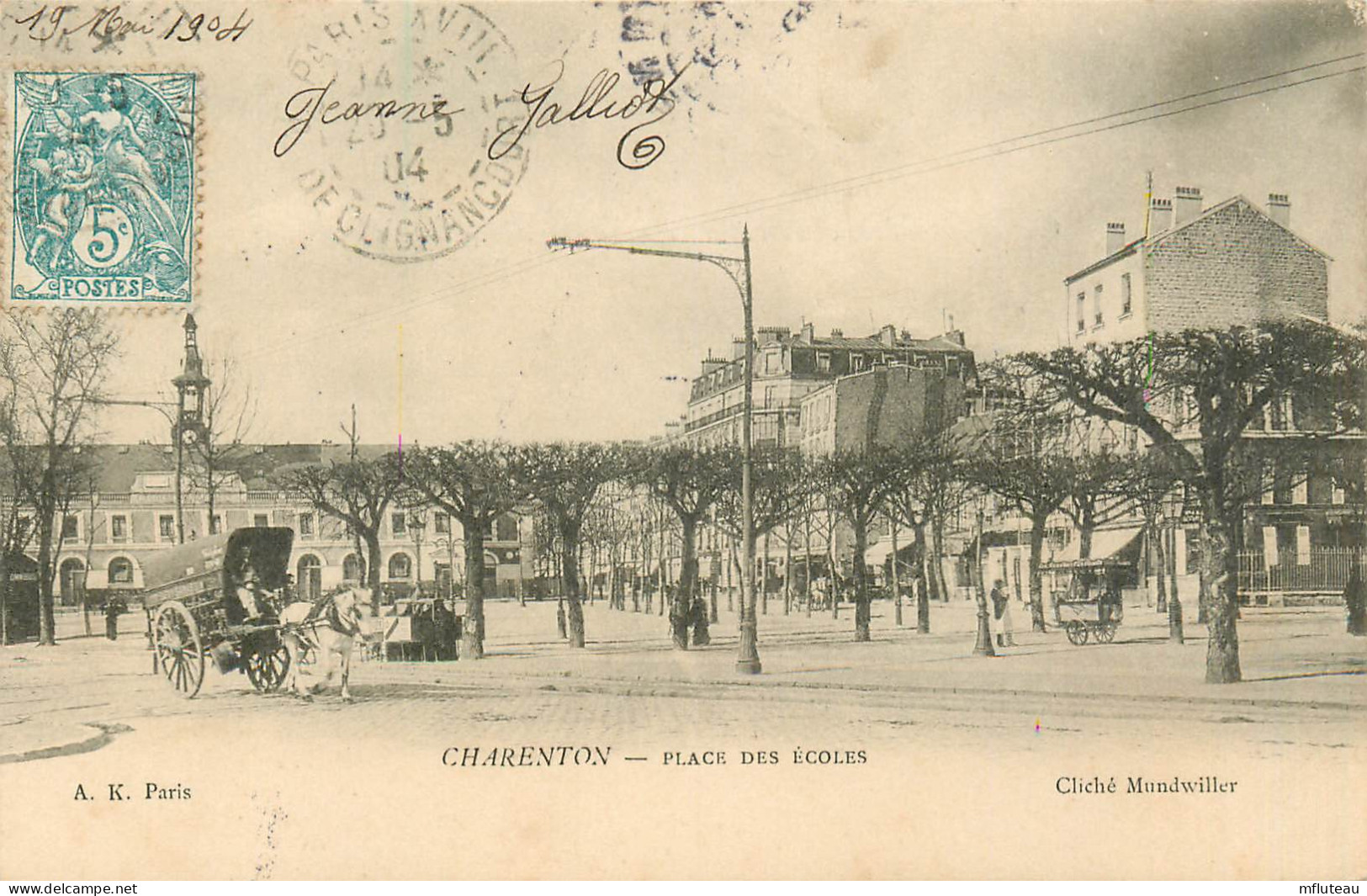 94* CHARENTON  Place Des Ecoles     RL13.1274 - Charenton Le Pont