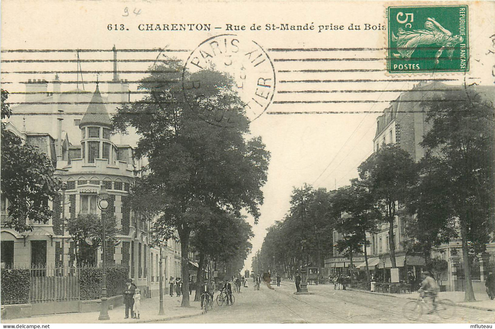 94* CHARENTON   Rue De St Mande Prise Du Bois    RL13.1262 - Charenton Le Pont
