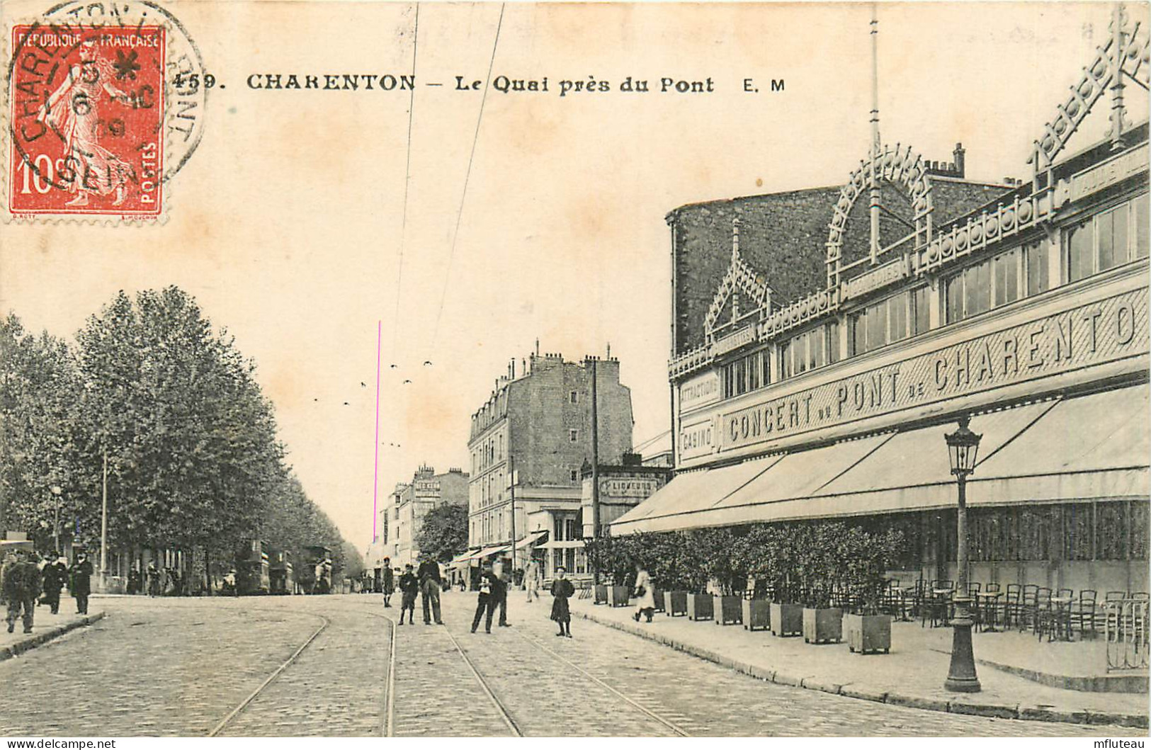 94* CHARENTON  Le Quai Pres Du Pont     RL13.1257 - Charenton Le Pont