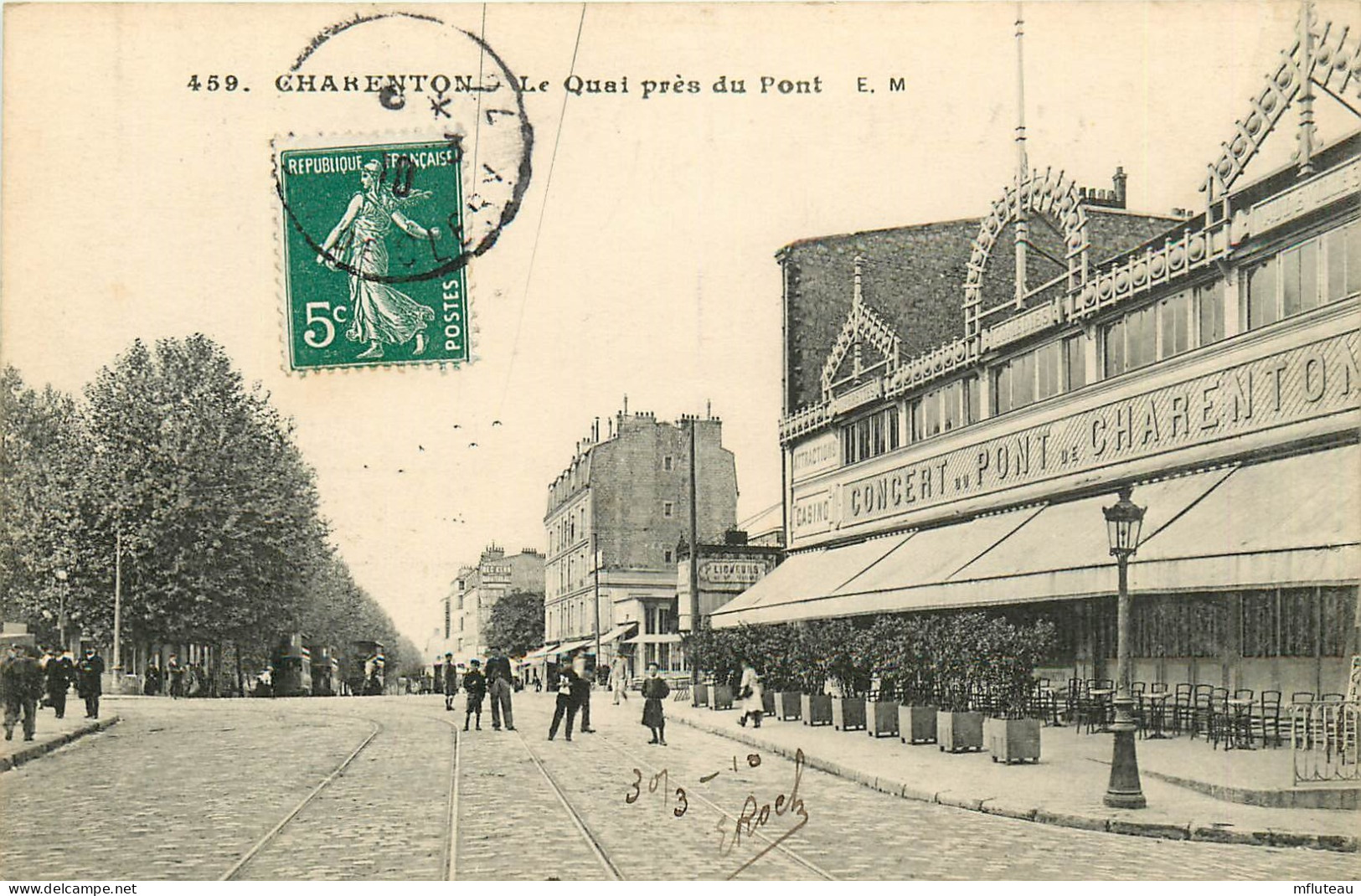 94* CHARENTON   Le Quai Pres Du Pont    RL13.1242 - Charenton Le Pont