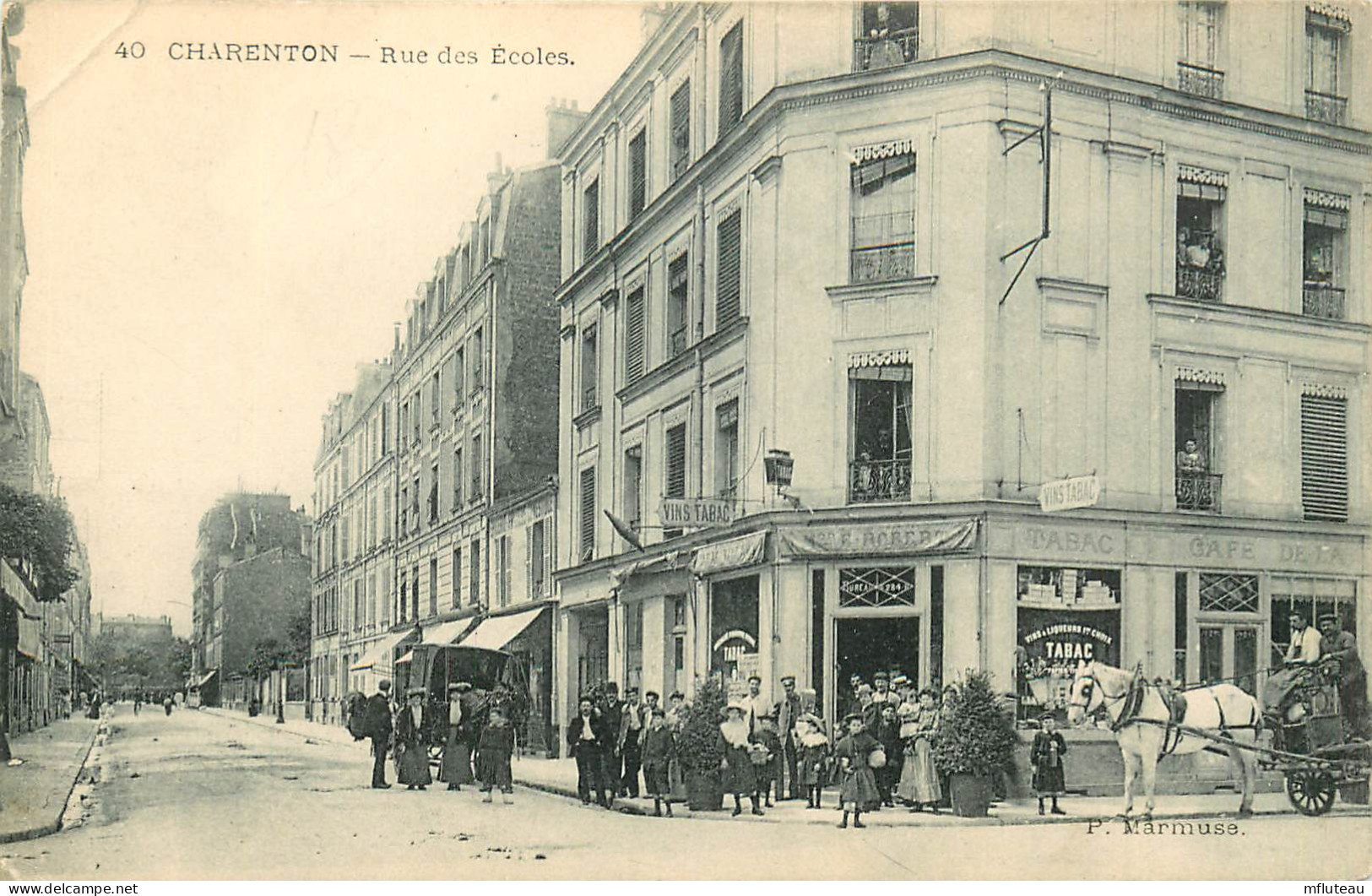 94* CHARENTON   Rue Des Ecoles  - Tabac « robert »  RL13.1220 - Charenton Le Pont