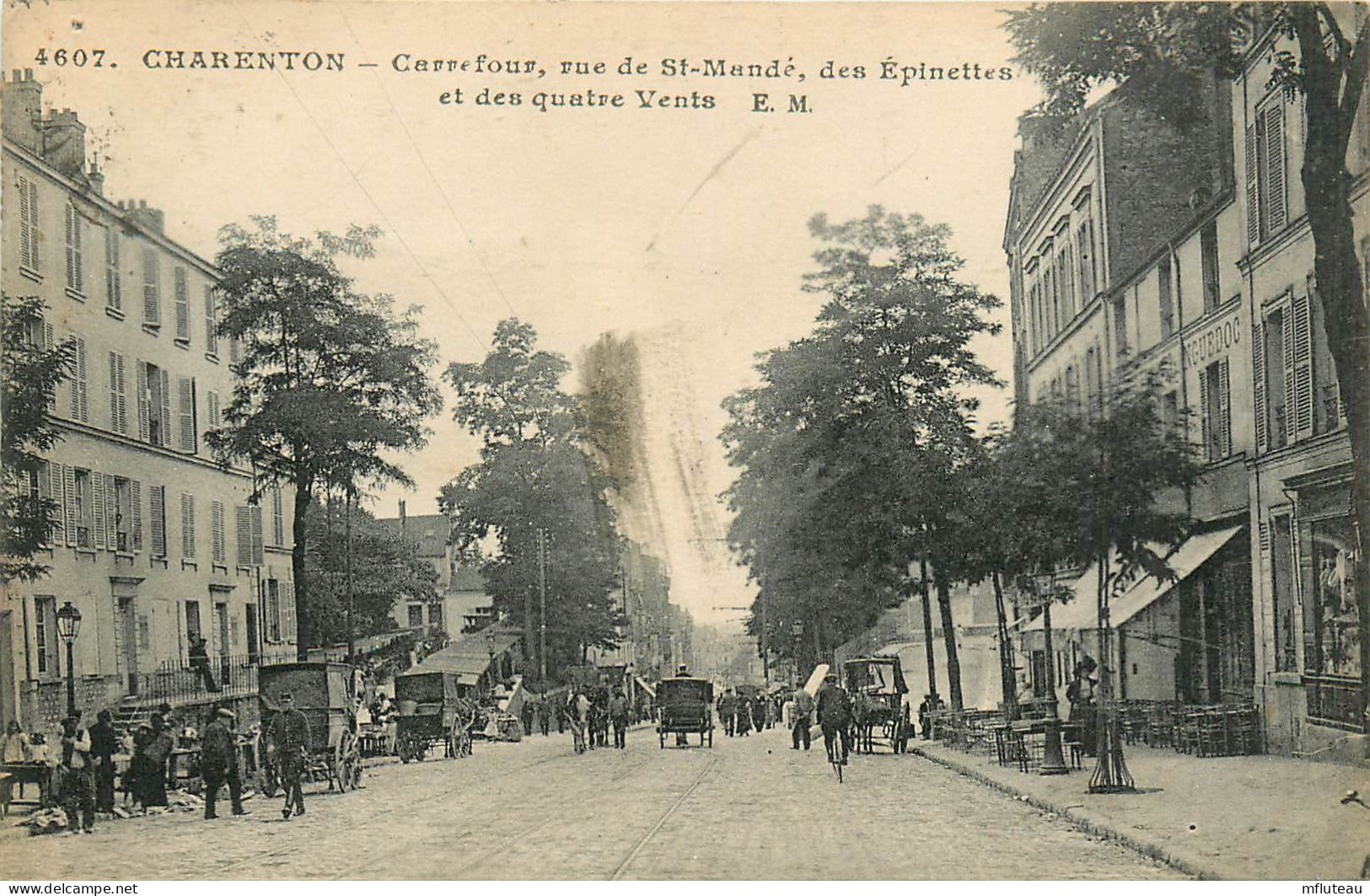 94* CHARENTON  Carrefour Rue St Mande  Des Epinettes ,,    RL13.1221 - Charenton Le Pont