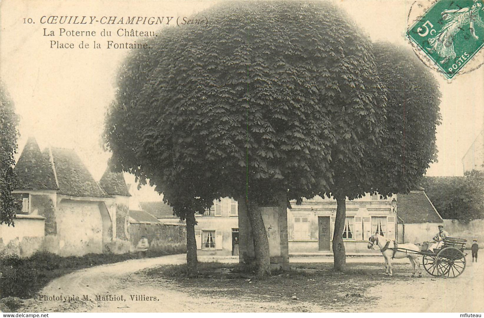 94* COEUILLY  - Champigny   La Poterne Du Château    RL13.1213 - Other & Unclassified
