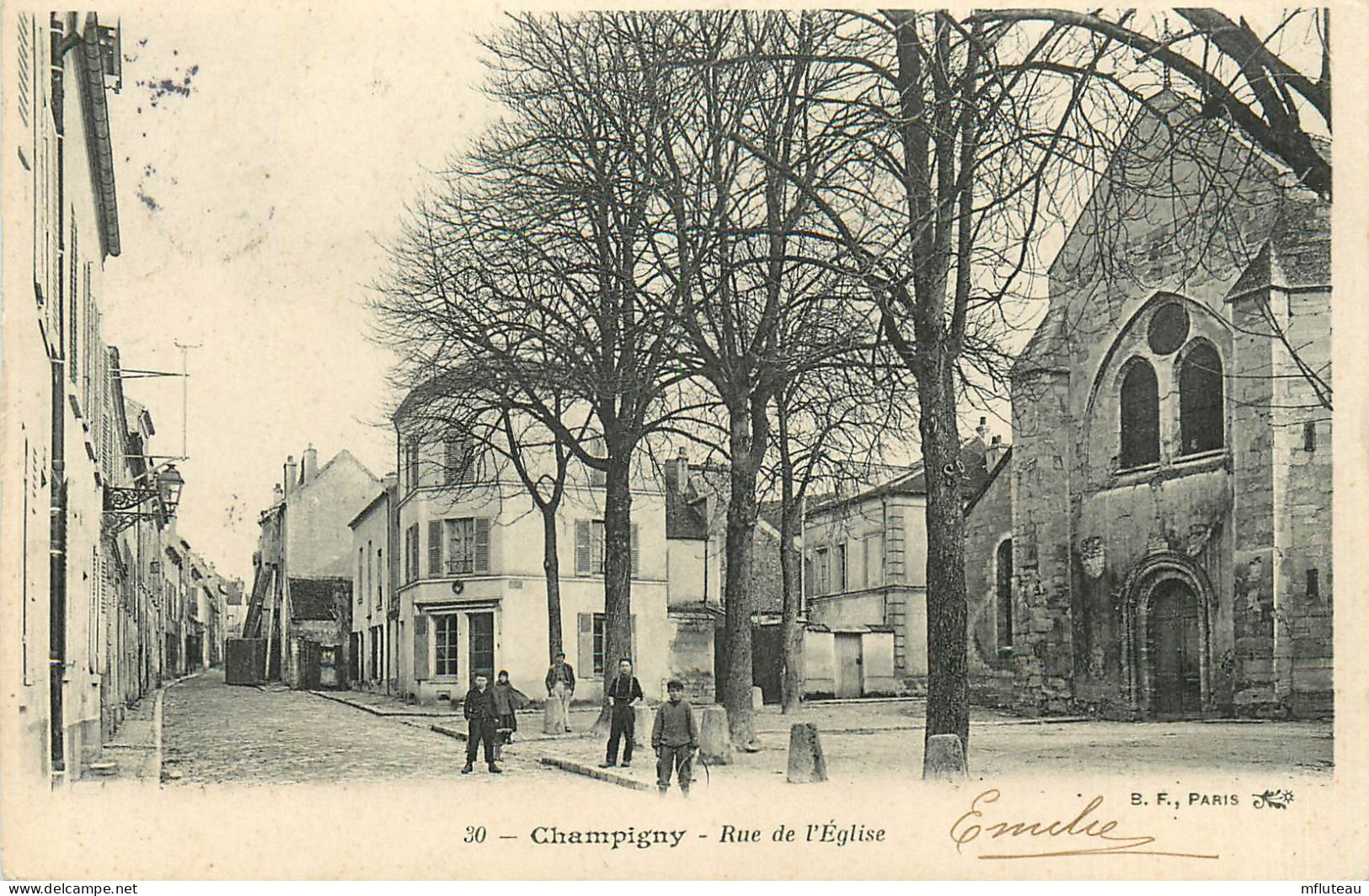 94* CHAMPIGNY  Rue De L Eglise    RL13.1196 - Champigny Sur Marne