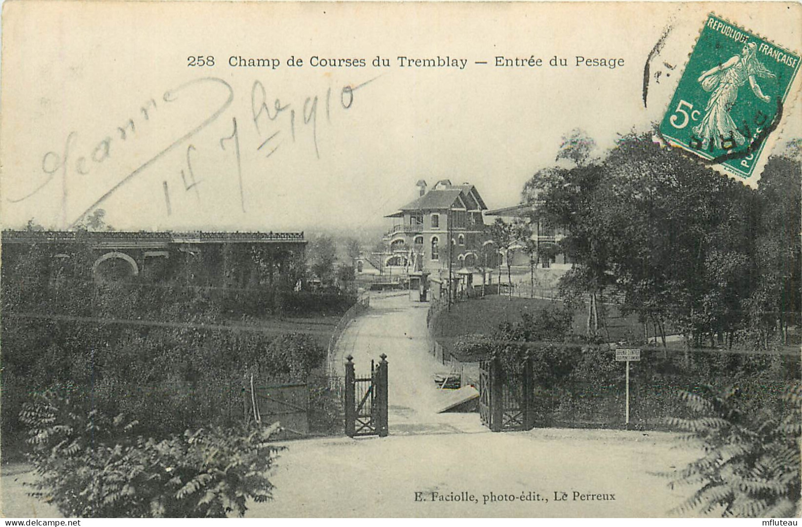94* CHAMPIGNY   Le Tremblay  Entree Du Pesage    RL13.1184 - Champigny Sur Marne