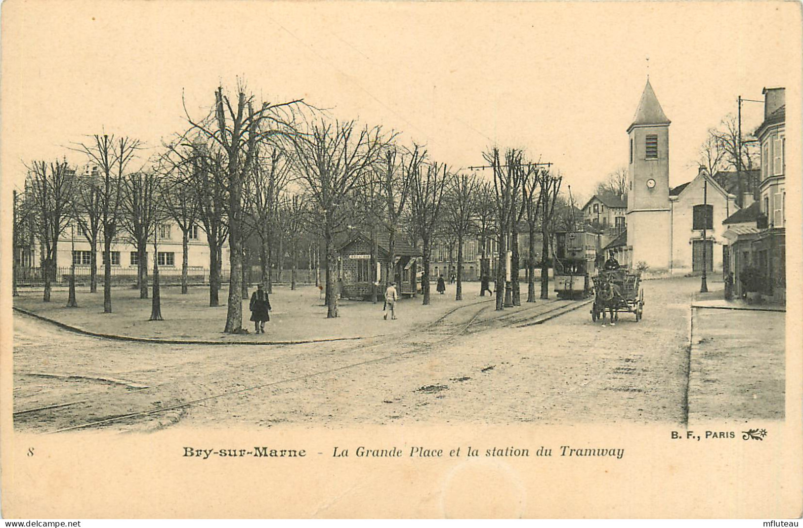 94* BRY S/MARNE   Grande Place  Station Tram  RL13.1151 - Bry Sur Marne