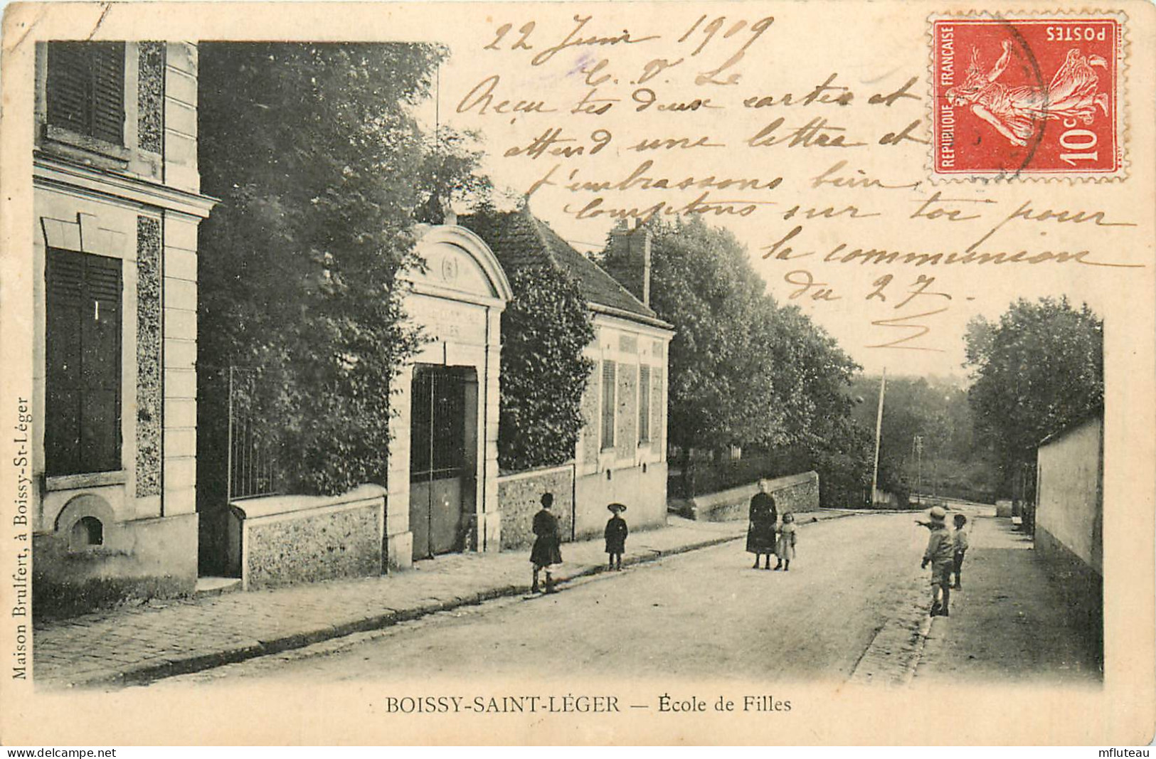94* BOISSY ST LEGER  Ecole De Filles    RL13.1122 - Boissy Saint Leger