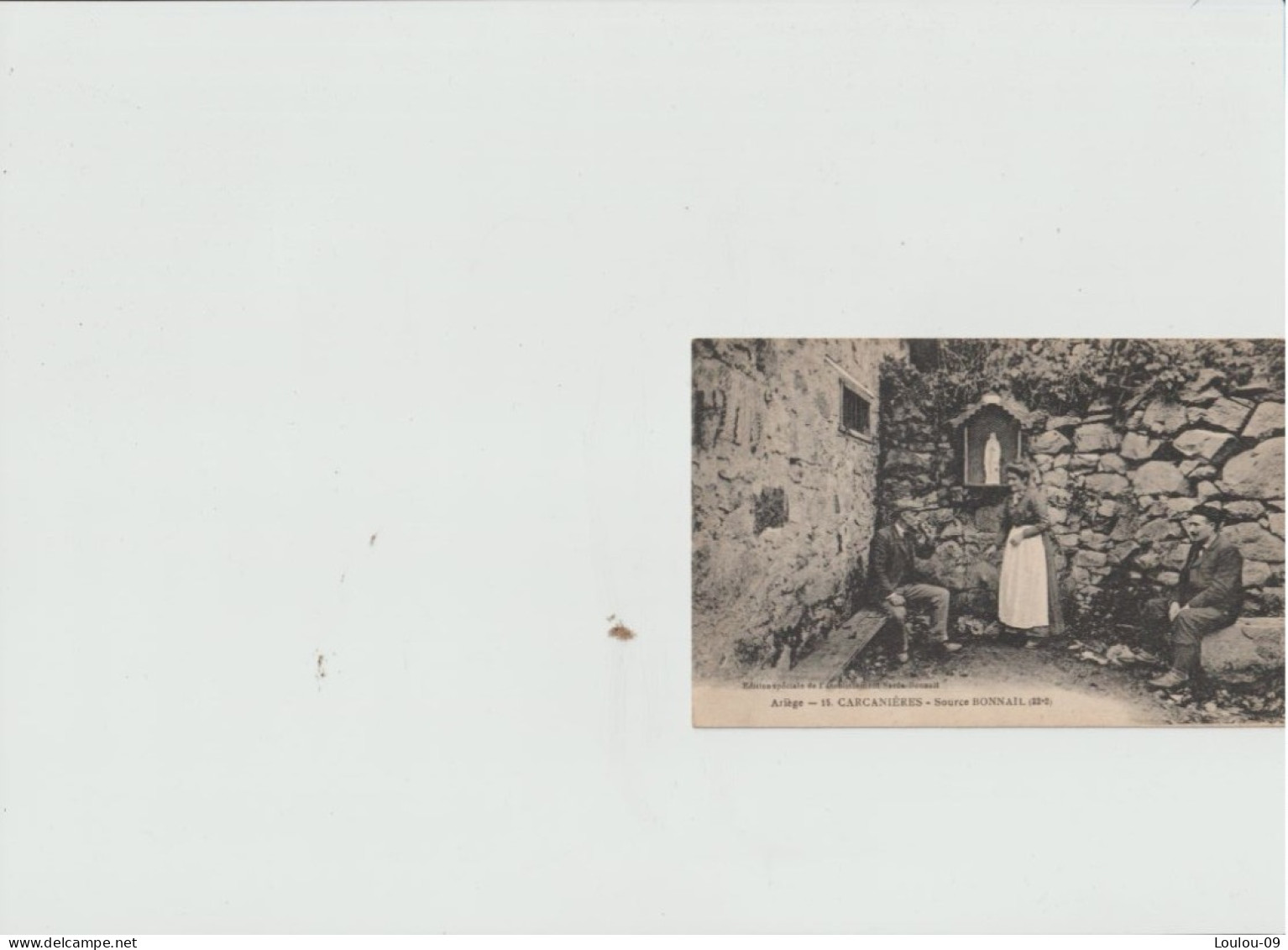 Ariège -Carcanières-source Bonnail-1910- - Other & Unclassified