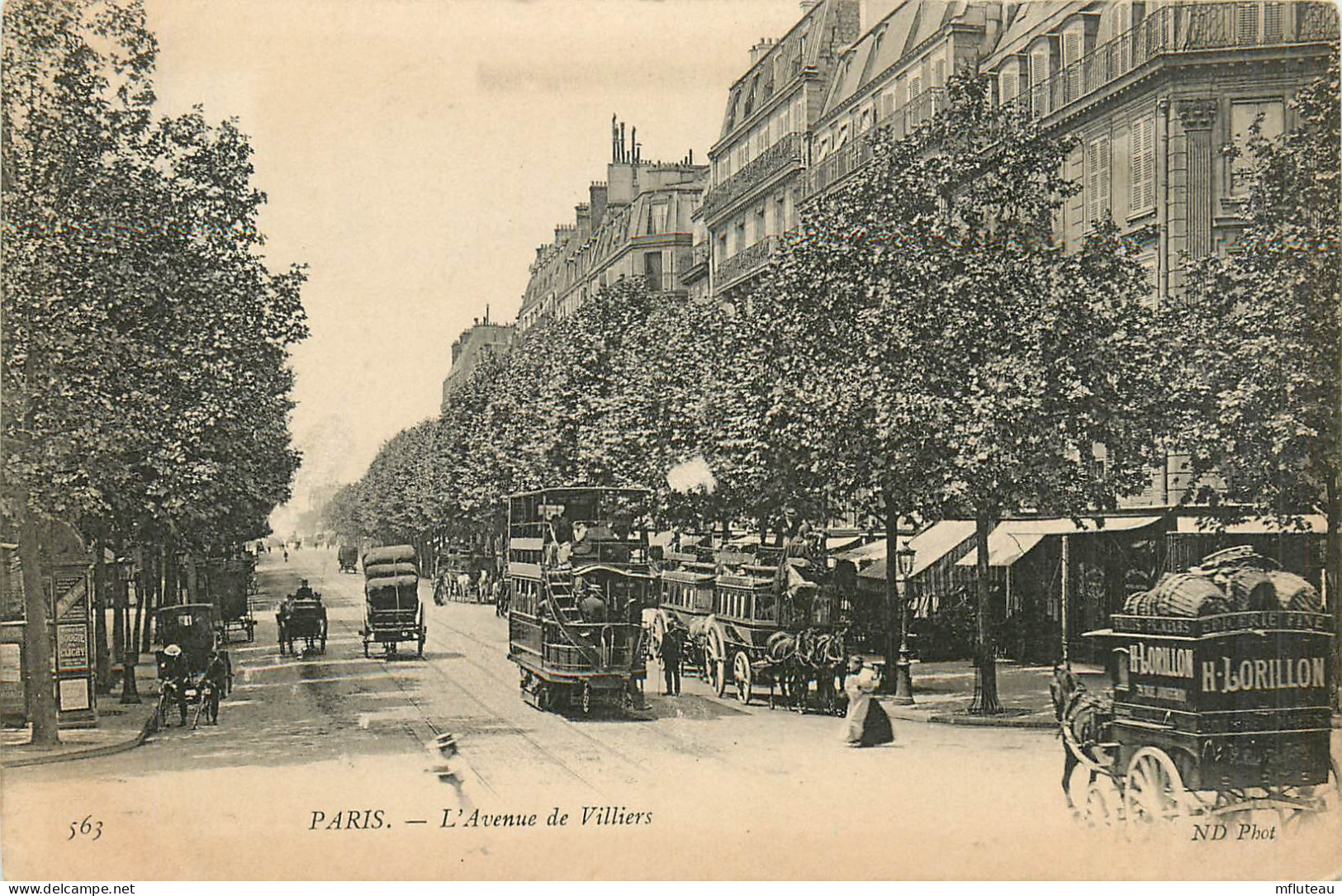 75* PARIS (17)   Av De Villiers         RL27,0740 - Arrondissement: 15