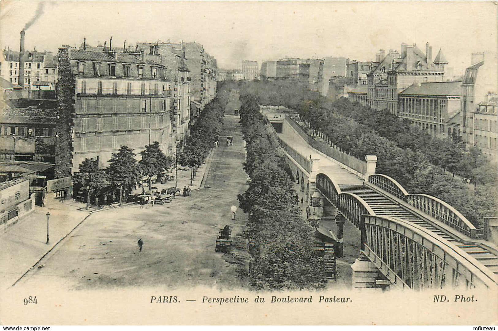 75* PARIS (15)  Bd Pasteur           RL27,0657 - Distrito: 15