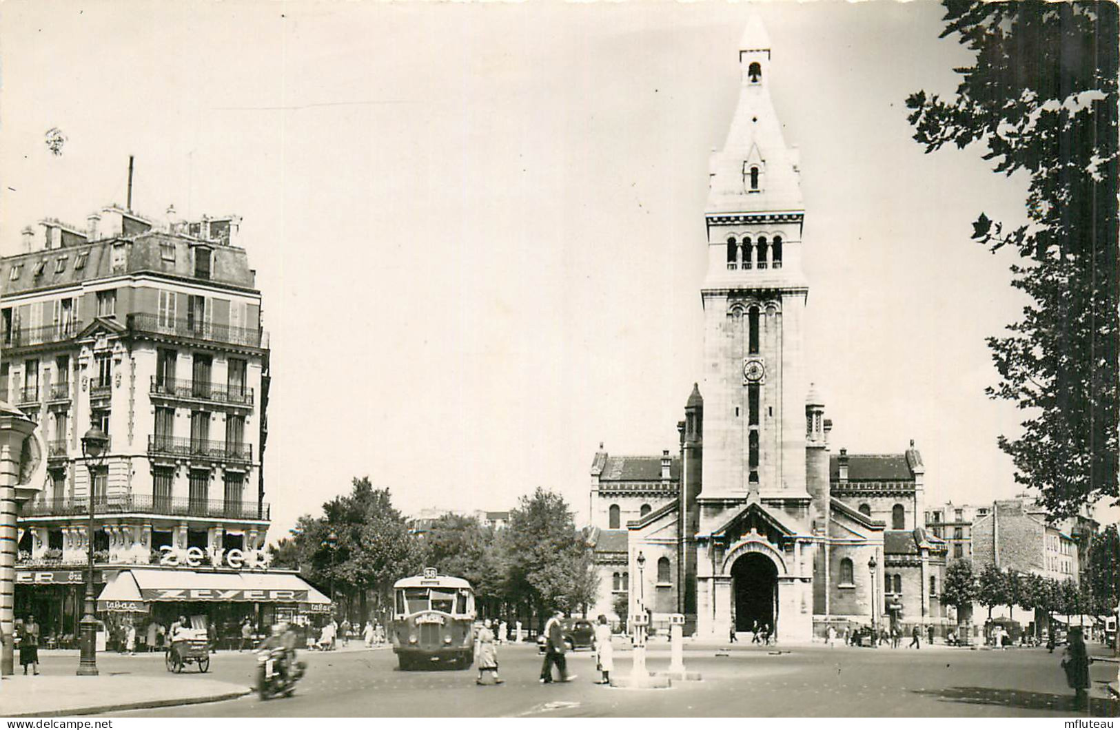 75* PARIS (14)  Eglise  St Pierre De Montrouge  (cpsm 9x14cm)       RL27,0638 - Paris (14)