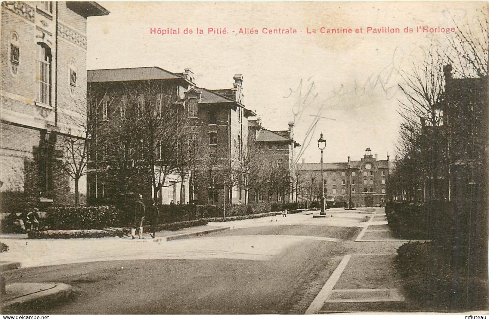 75* PARIS (13)    Hopital De La Pitie  Cantine  Pavillon De L Horloge        RL27,0631 - Arrondissement: 13