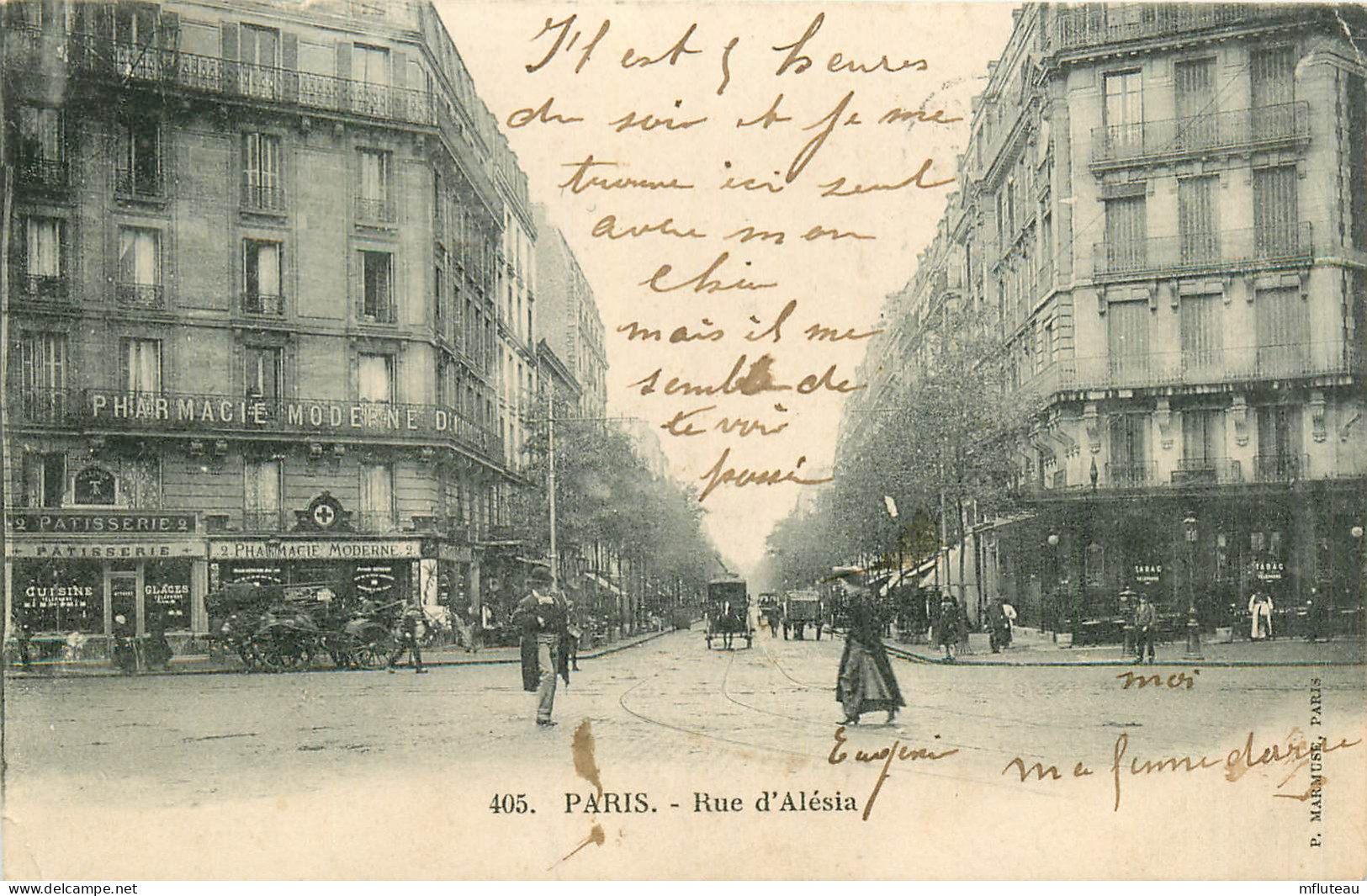 75* PARIS (14)   Hotel D Alesia        RL27,0632 - Paris (14)