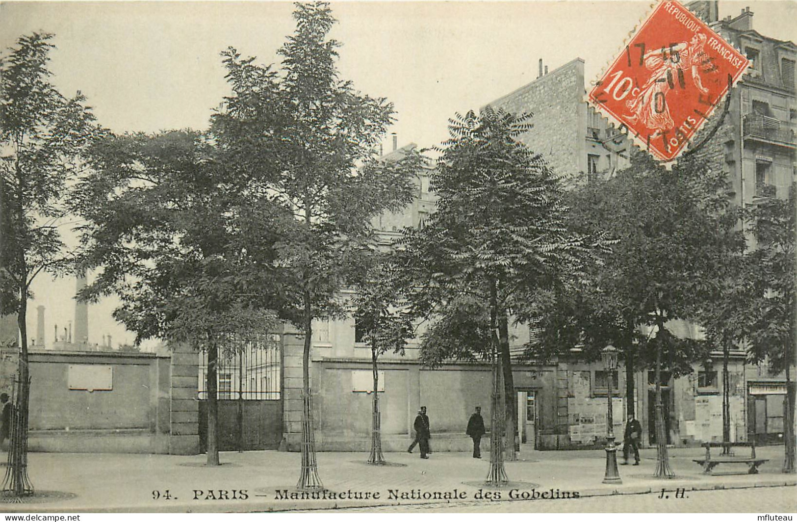 75* PARIS (13)  Manufacture Des Gobelins          RL27,0623 - Arrondissement: 13
