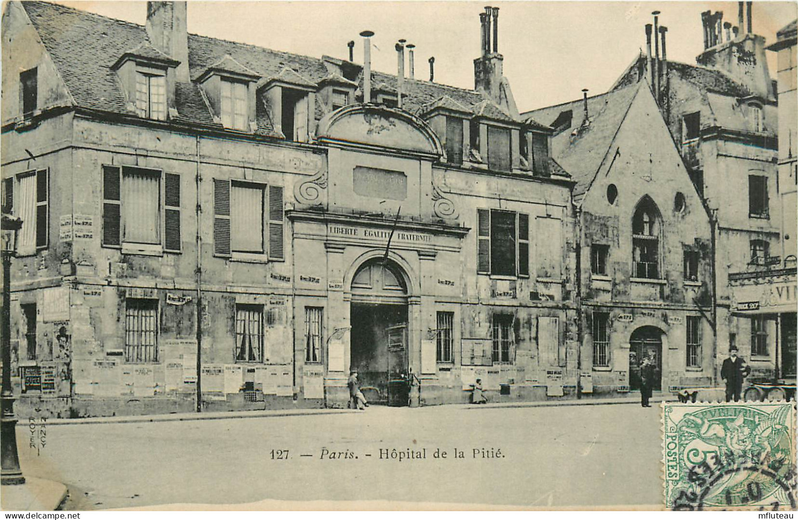 75* PARIS (13)    Hopital De La Pitie        RL27,0612 - Arrondissement: 13