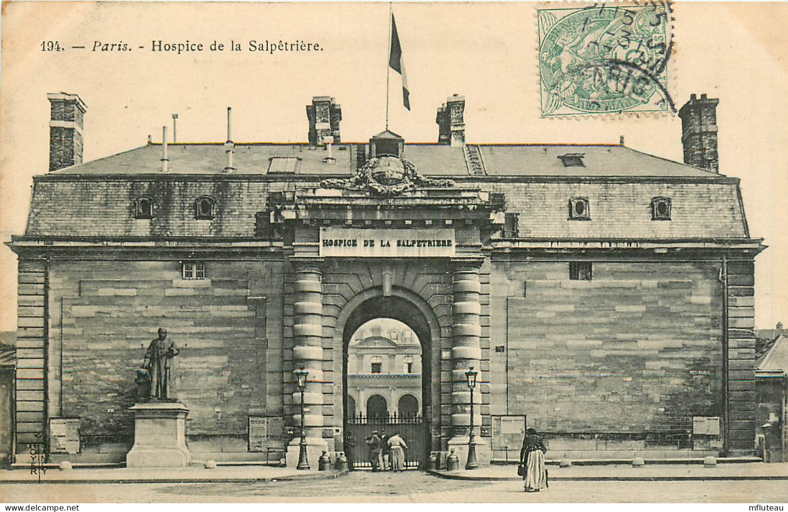 75* PARIS (13)     Hospice De La Salpetriere        RL27,0613 - Paris (13)