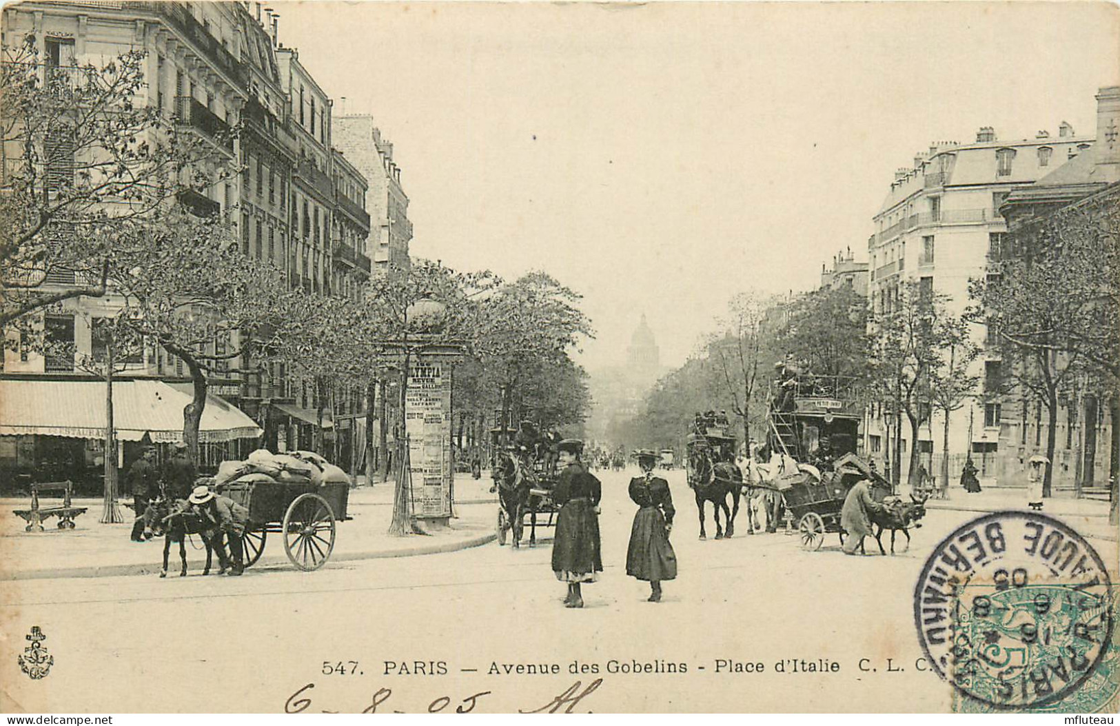 75* PARIS (13)   Av Des Gobelins  Place D Italie        RL27,0626 - District 13