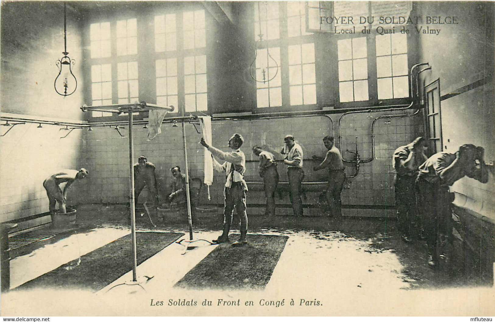 75* PARIS (10)   Foyer Du Soldat -  Les Soldats Du Front En Conge A Paris         RL27,0544 - War 1914-18