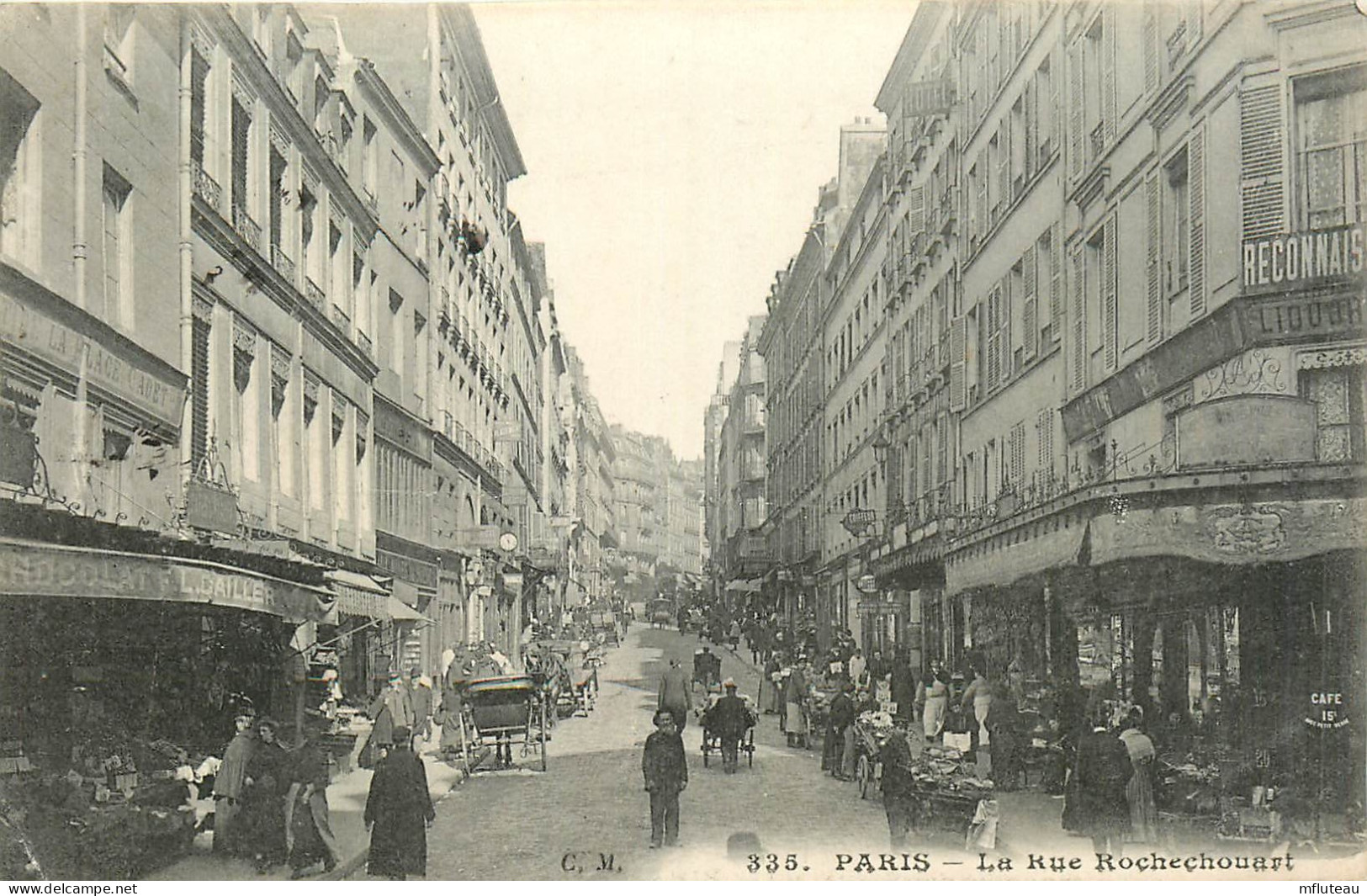 75* PARIS (9)    Rue De Rochechouard       RL27,0521 - Arrondissement: 09