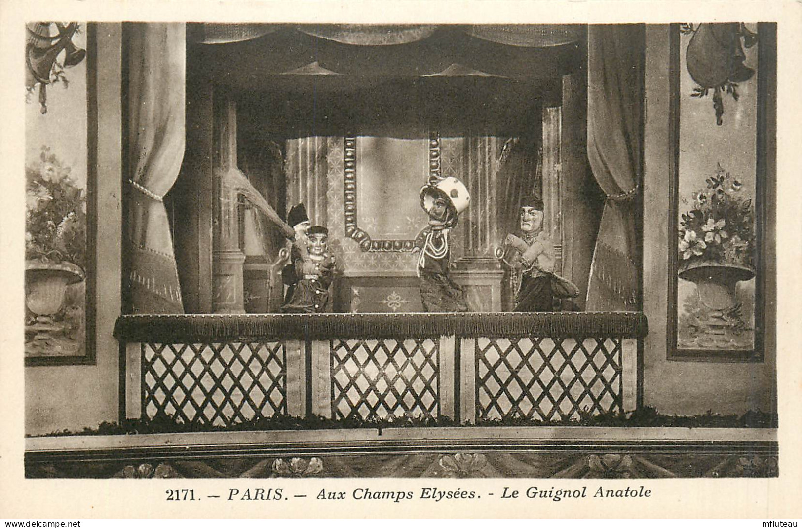 75* PARIS (8)    Champs Elysees- Le Guignol « anatole »       RL27,0494 - Arrondissement: 08