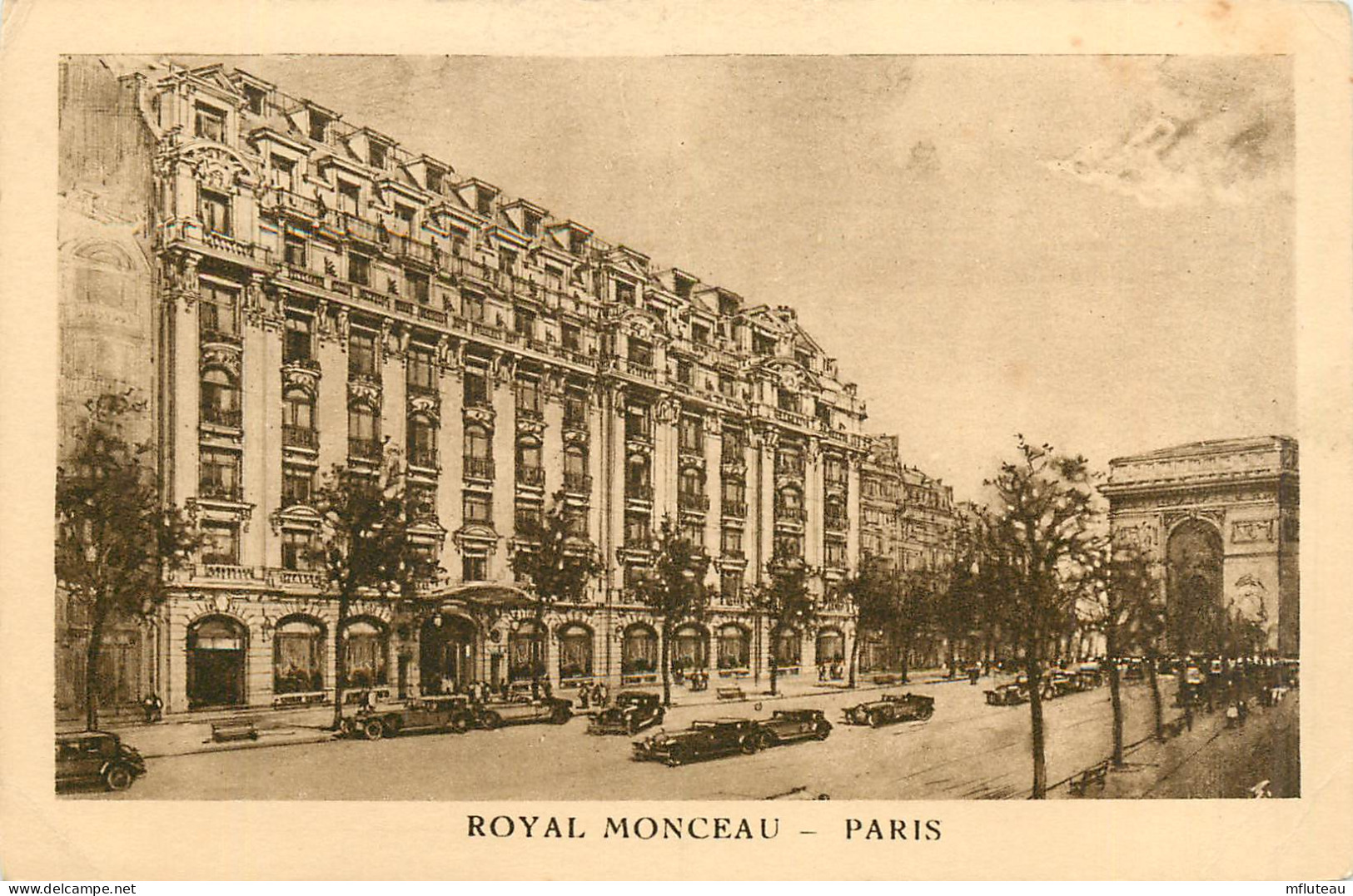 75* PARIS (8)    Royal Monceau         RL27,0446 - Distretto: 08