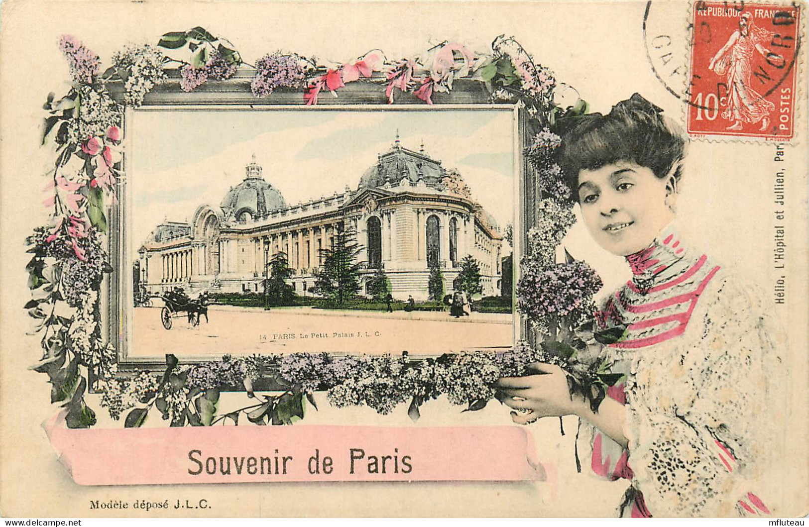 75* PARIS (8)   Souvenir -   Le Petit Palais       RL27,0436 - Paris (08)