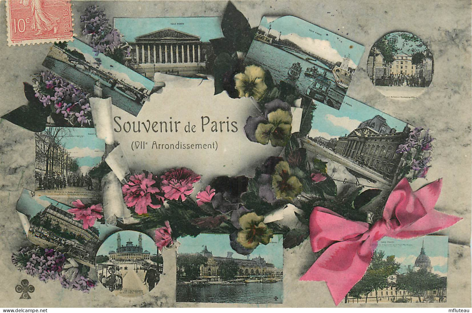 75* PARIS (7)    Souvenir De Paris  Multi-vues        RL27,0402 - District 07