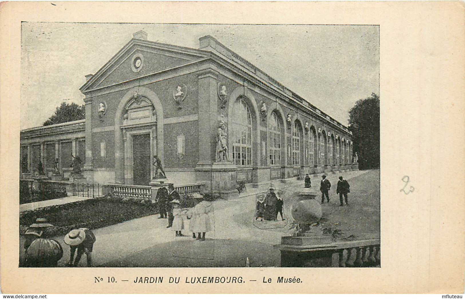 75* PARIS (6)     Jardin Du Luxembourg  Le Musee       RL27,0341 - Arrondissement: 06