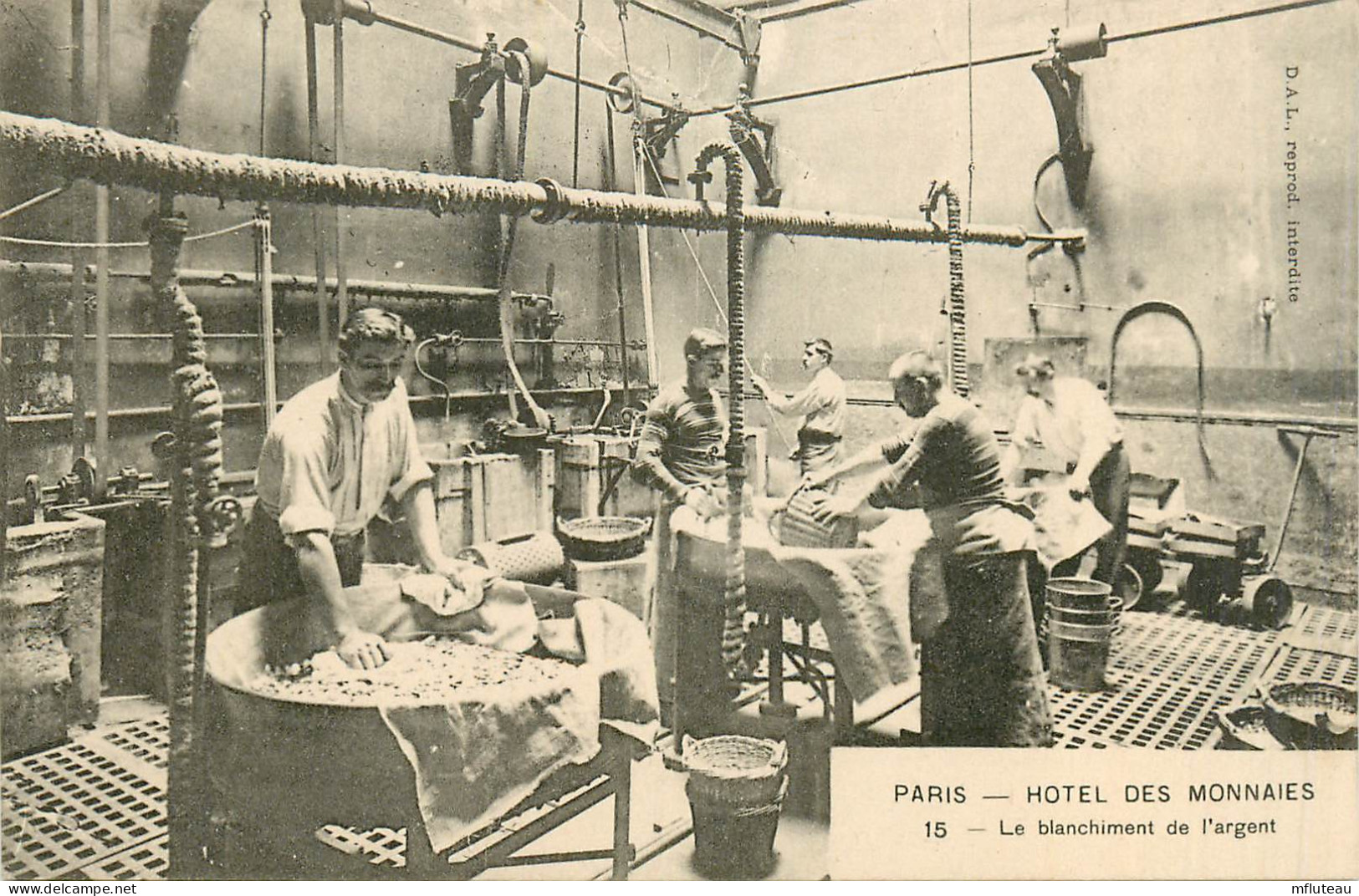 75* PARIS (6)  Hotel Des Monnaies -   Blanchiment De L Arent      RL27,0319 - Arrondissement: 06