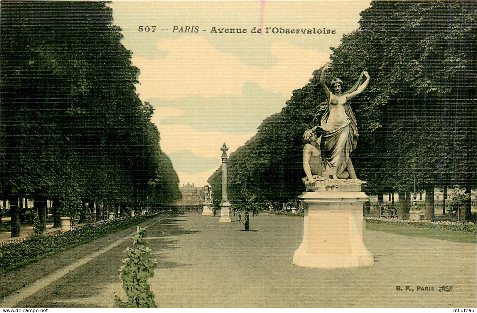 75* PARIS (6)   Av De L Observatoire       RL27,0299 - Arrondissement: 06