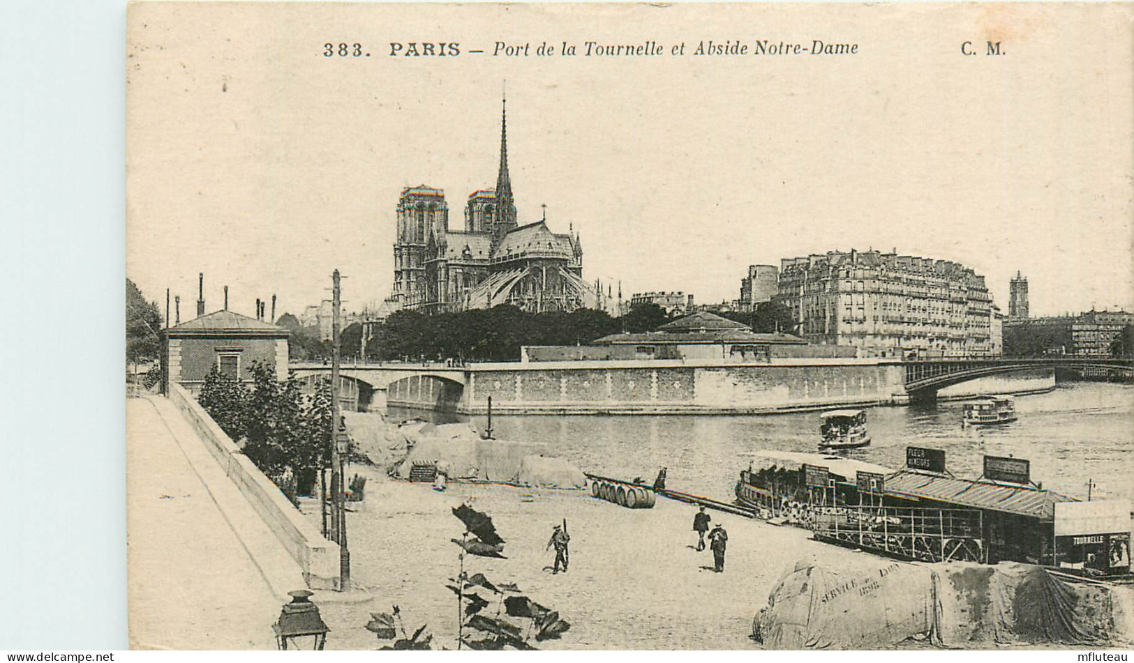 75* PARIS (5)   Port De La Tournelle  RL27,0275 - Paris (05)