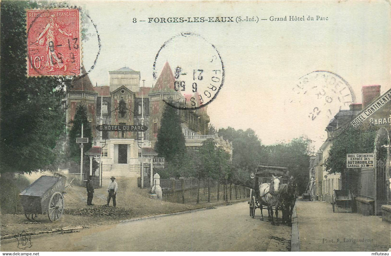 76* FORGE LES EAUX   Grand Hotel Du Parc            RL27,1286 - Forges Les Eaux