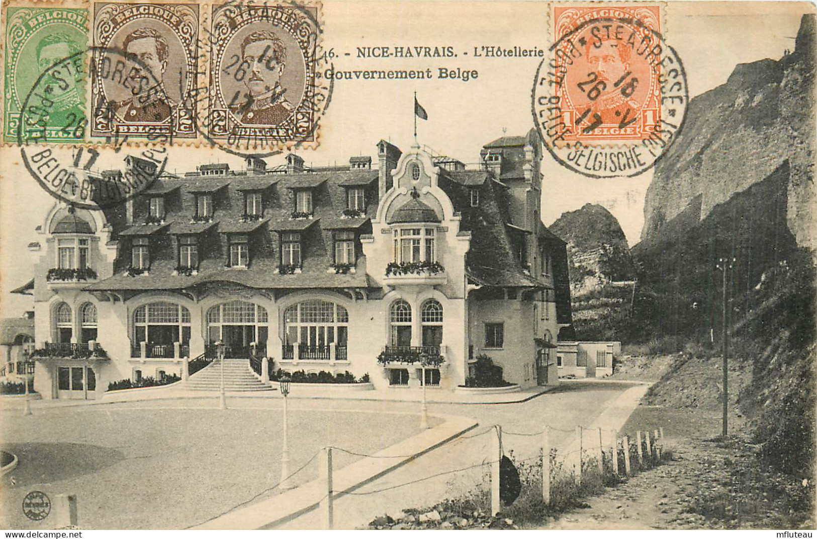 76* STE ADRESSE  - Nice Havrais  - Hotellerie « gouvernement Belge »            RL27,1274 - Sainte Adresse