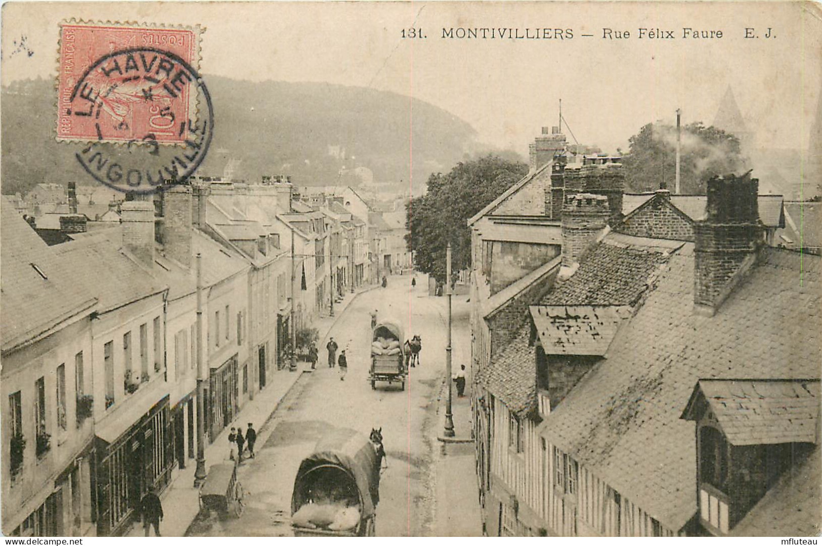 76* MONTIVILLIERS    Rue Felix Faure          RL27,1155 - Montivilliers