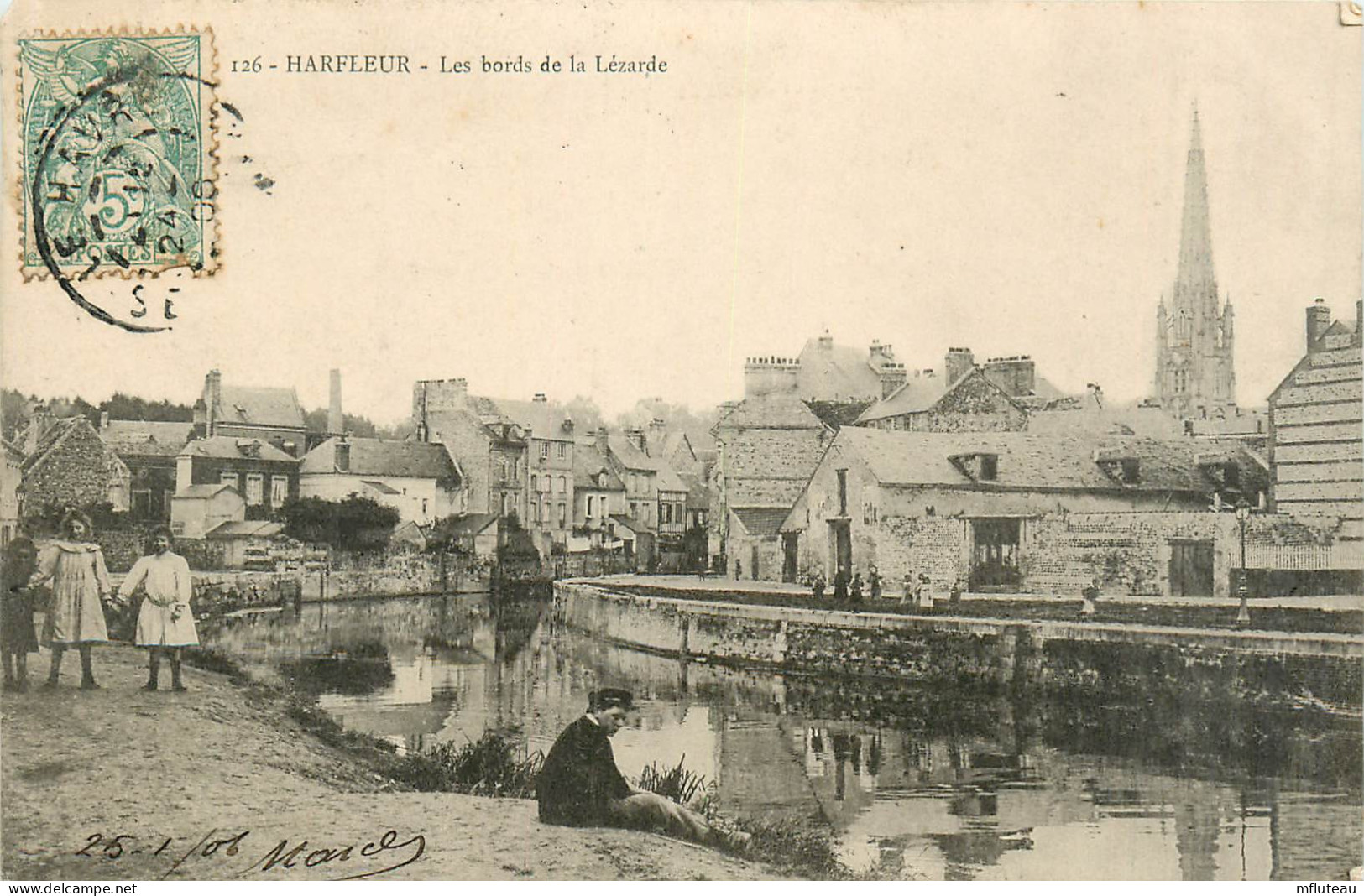 76* HARFLEUR   Les Bords De La Lezarde            RL27,1131 - Harfleur