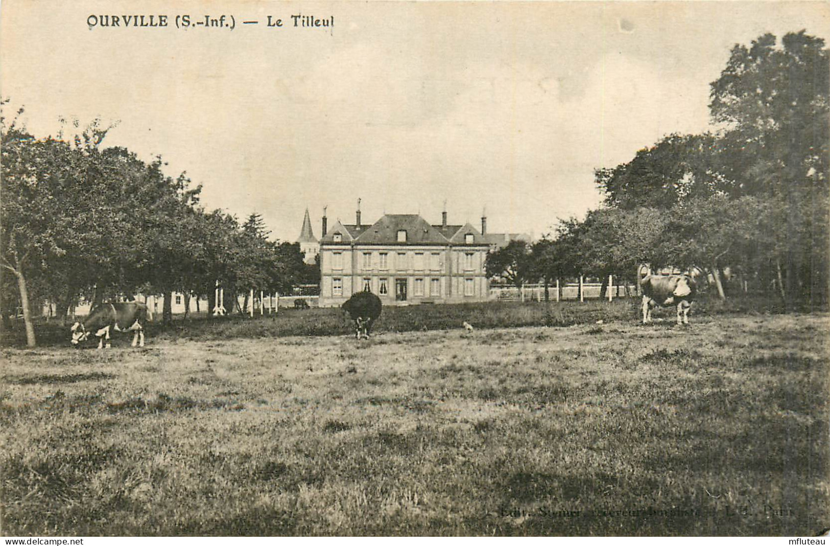 76* OURVILLE  Le Tilleul             RL27,1114 - Ourville En Caux