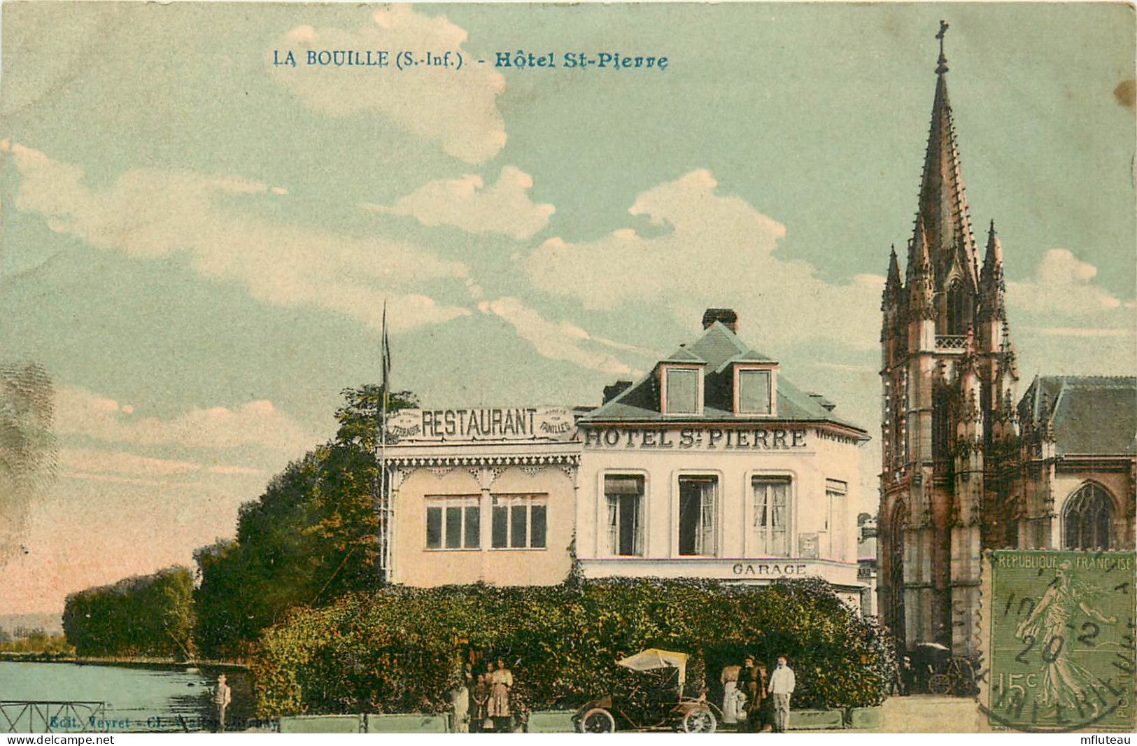 76* LA BOUILLE  Hotel St Pierre             RL27,1049 - La Bouille