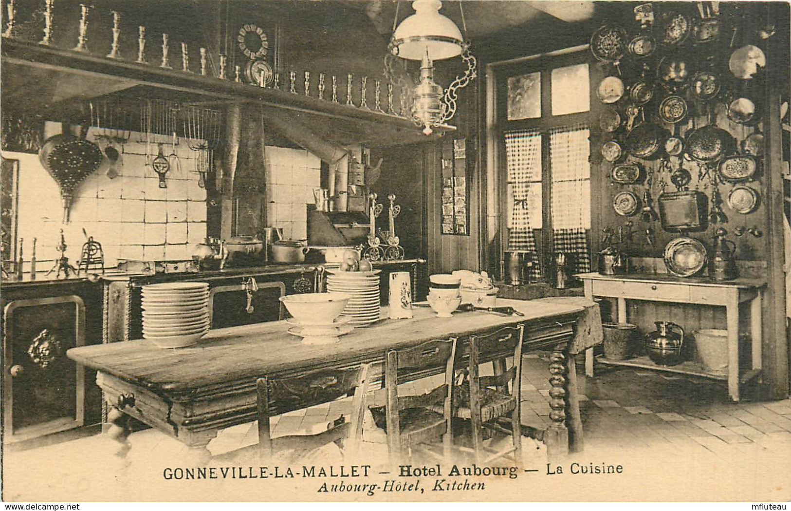 76* GONNEVILLE LA MALLET Hotel « aubourg »   La Cuisine            RL27,1003 - Other & Unclassified
