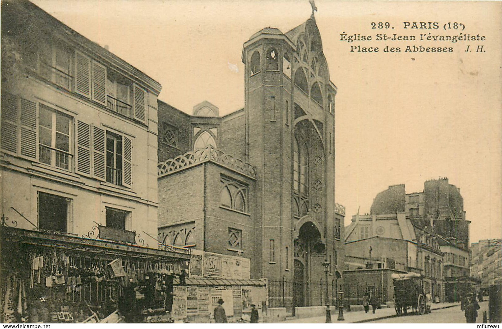 75* PARIS (18)  Eglise St Jean L Evangeliste  Place Des Abbesses        RL27,0916 - District 16
