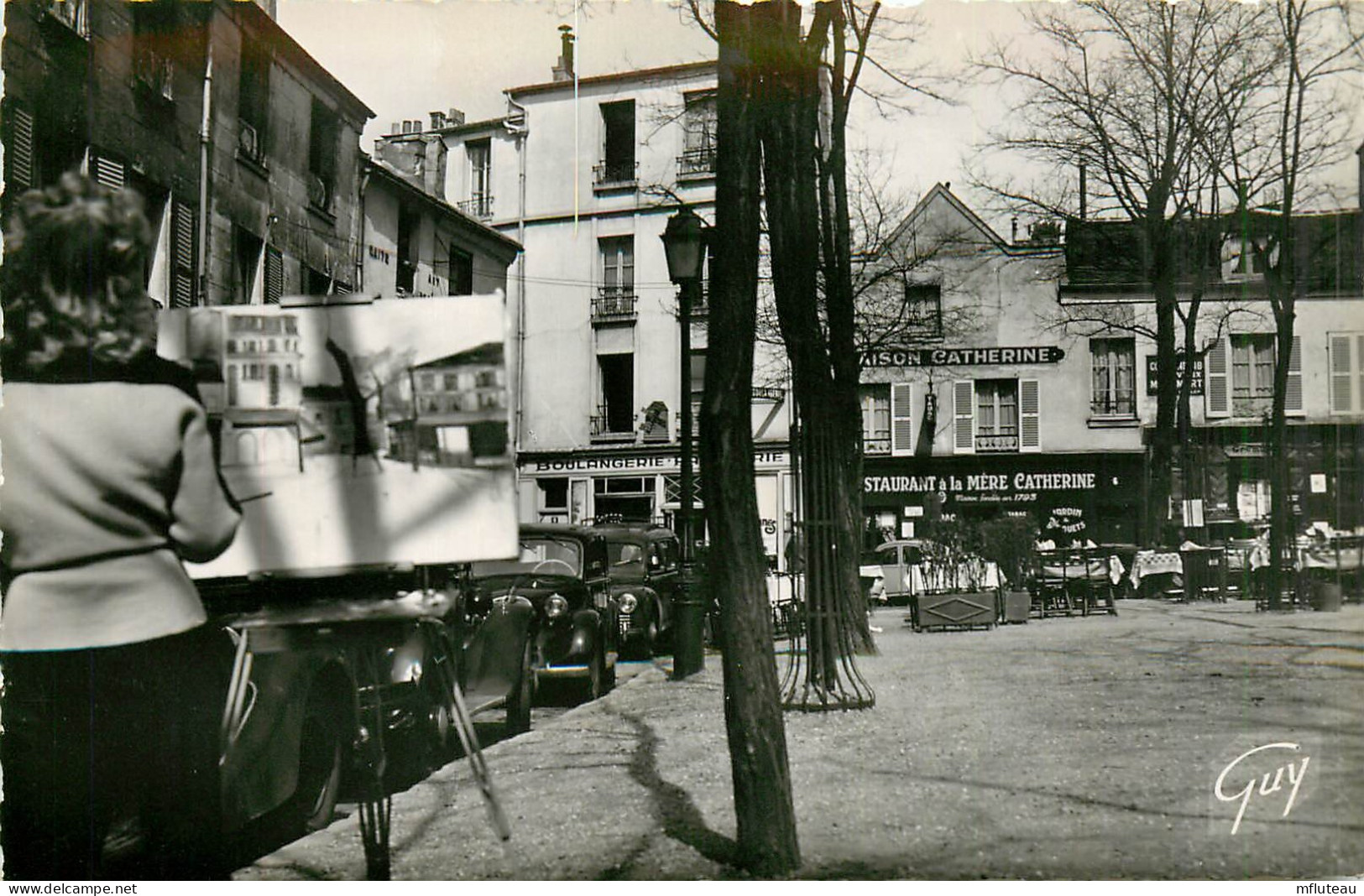 75* PARIS (18)   Montmartre -  Place Du Tertre (cpsm 9x14cm)          RL27,0915 - Arrondissement: 16